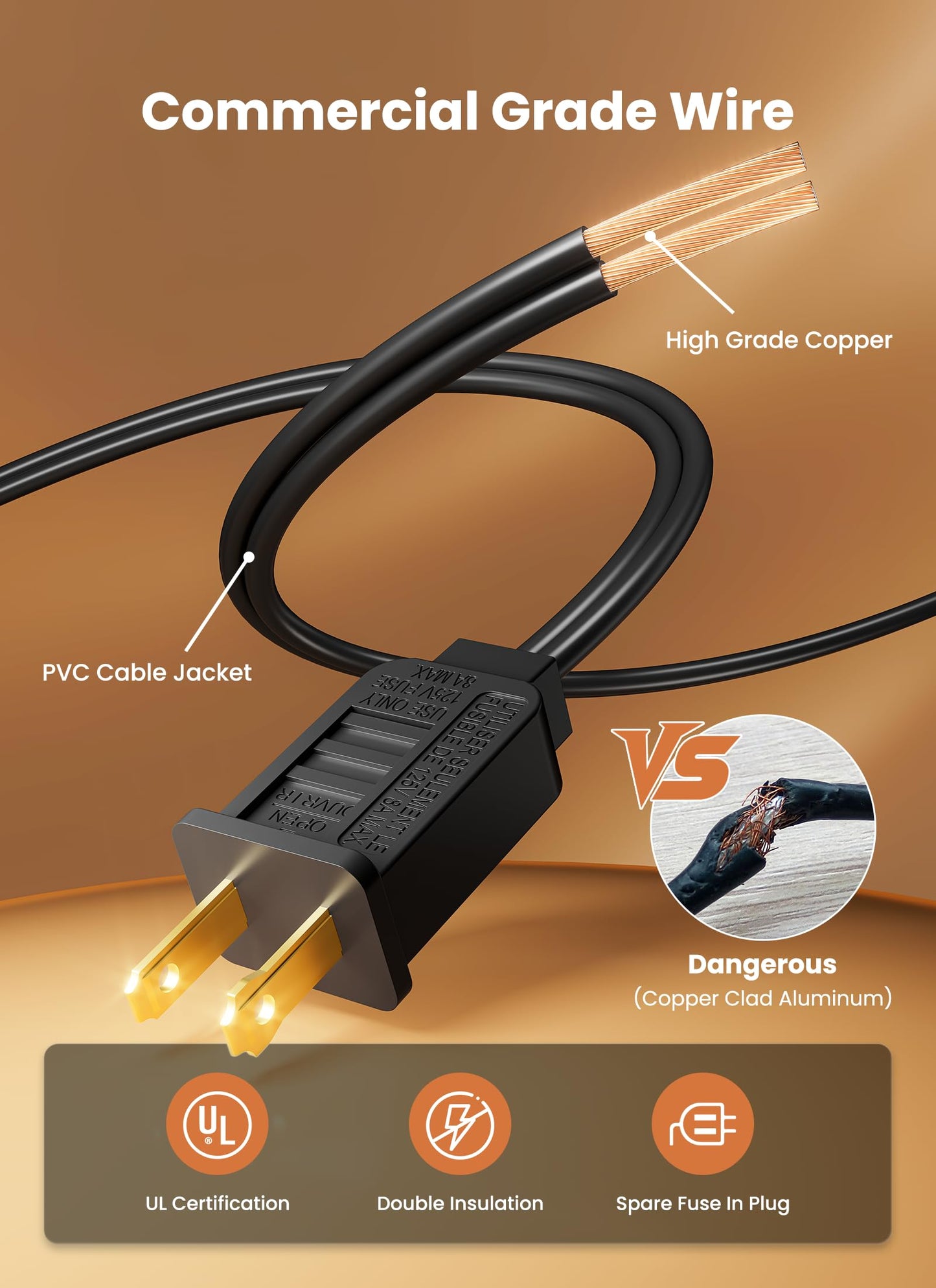 25ft Outdoor G40 LED String Lights, 13+1 Edison Bulbs, Waterproof, Plug-In, Connectable Patio, Backyard, Porch, Balcony Decor