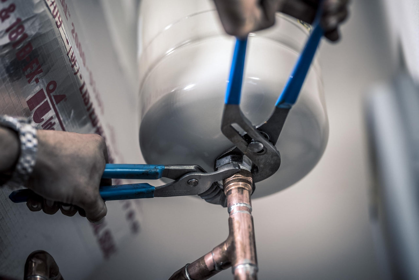 Channellock Tongue & Groove Plier 442 - V-Jaw, High Carbon Steel - 12 Inch