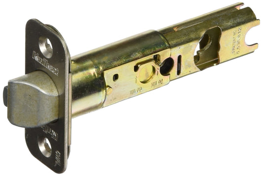Kwikset 82247-15 Adjustable Radius Deadlatch Brass Finish