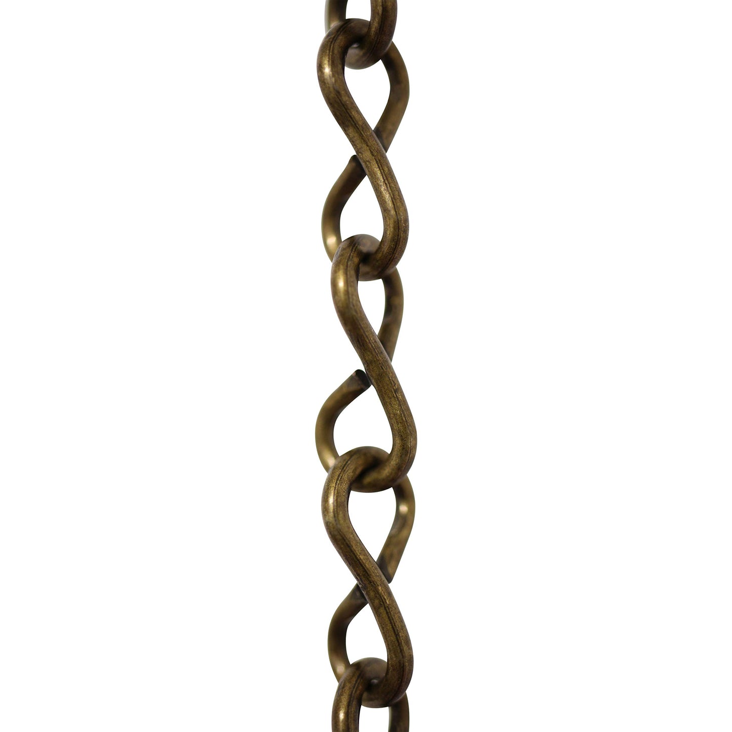RCH Hardware CH-S50-16-AB-10 Steel Basket Chain, Antique Brass (10 Feet)