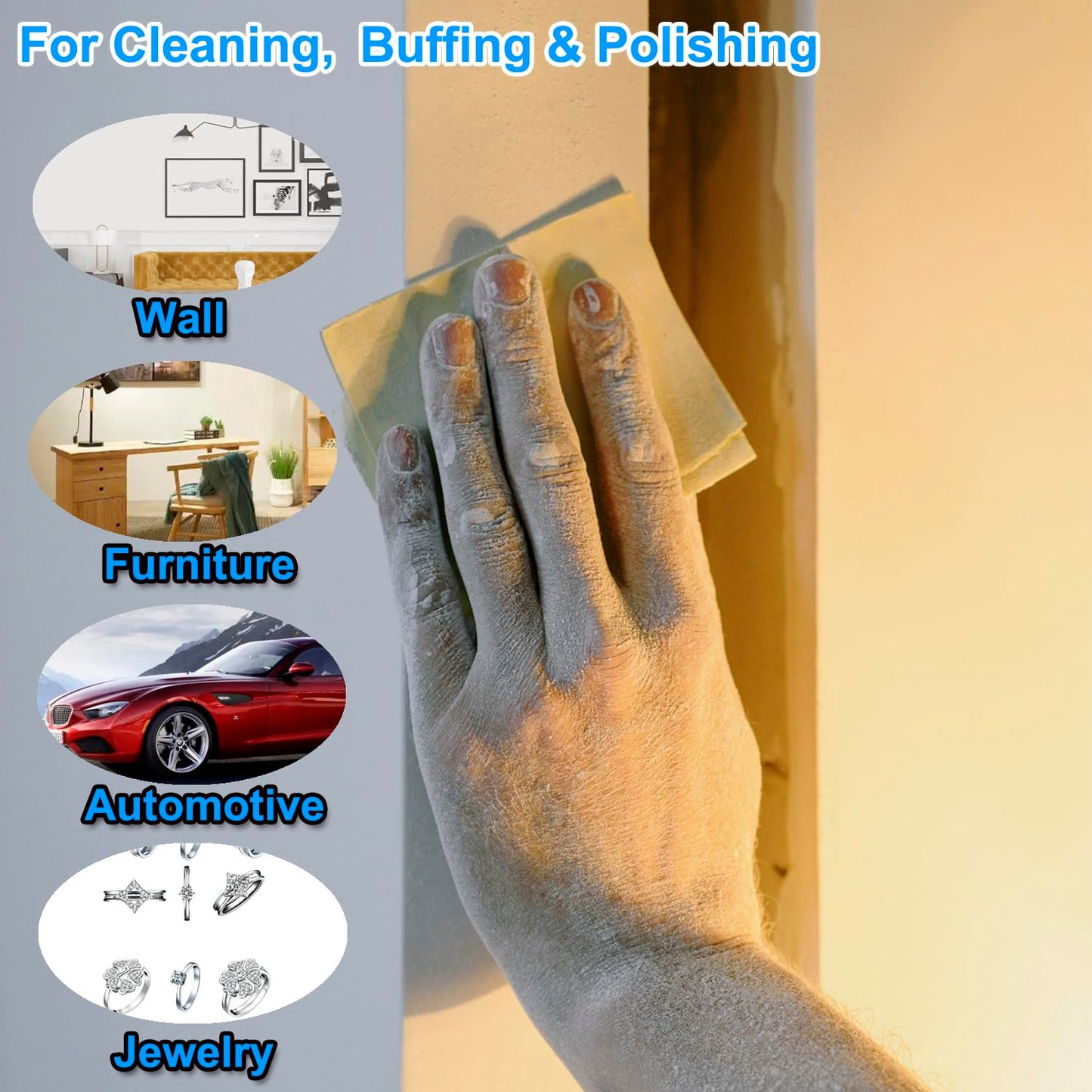 20PCS Sandpaper Variety Pack, Assorted Grits 120-3000, 9 x 3.6 Inch for Wood & Metal Sanding, Wet & Dry Sheets