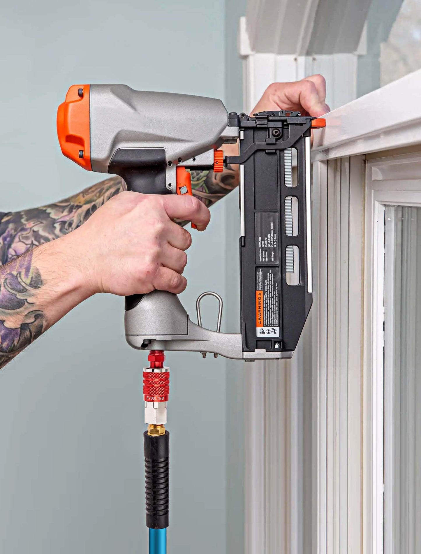 EVOULTES 16-Pc 1/4" NPT Air Hose Fittings & Quick Connect Coupler Kit, Lightweight Aluminum Pneumatic Tool Accessories