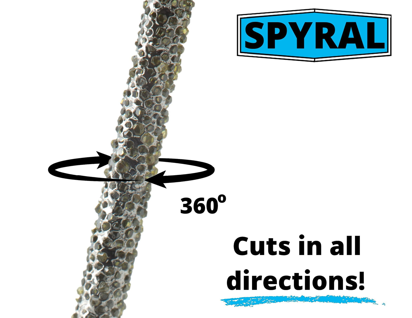 Diamond Coated Round Hacksaw Blade, (2 pcs)