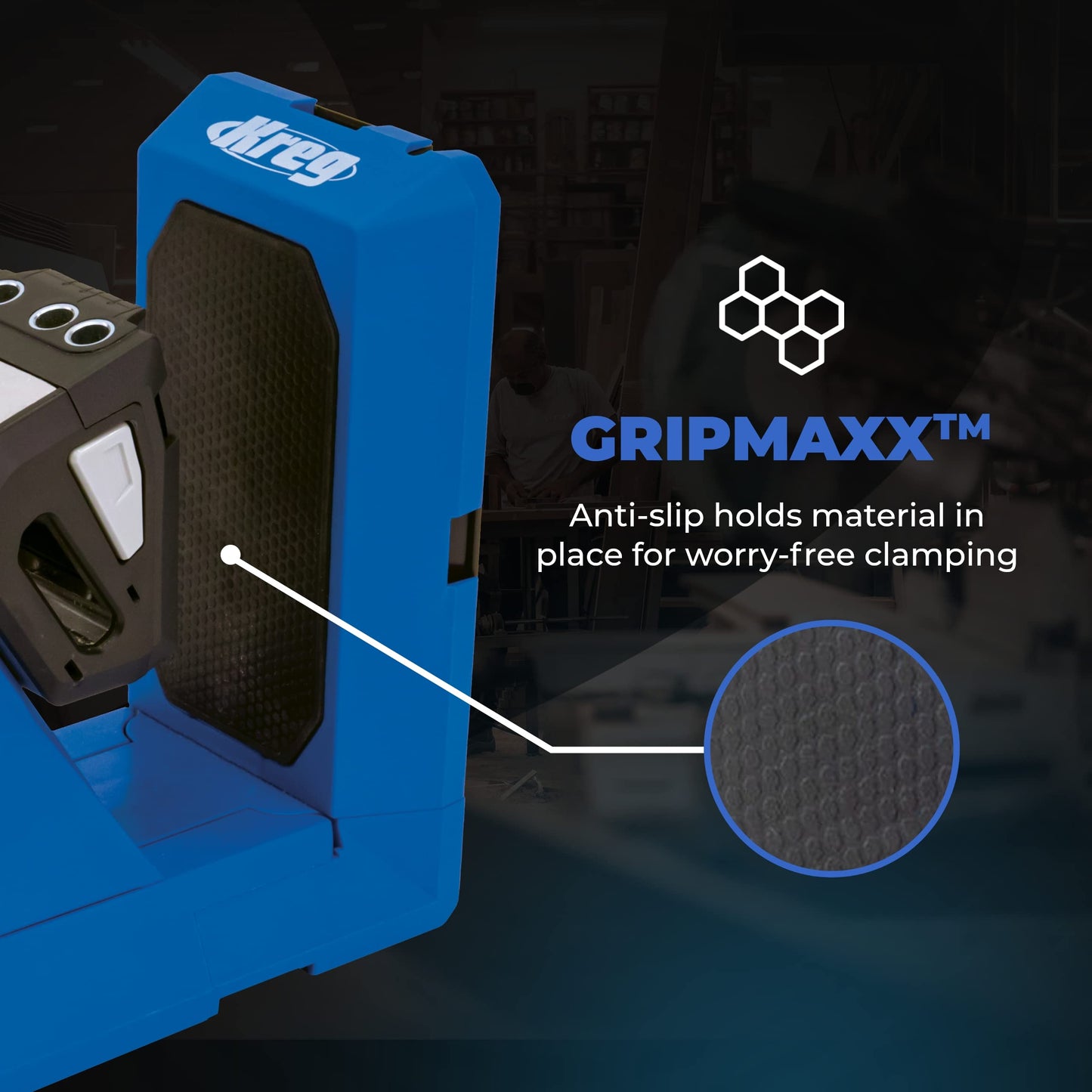 Kreg 720PRO Pocket-Hole Jig Kit with Easy Clamping & Adjustment, Includes Pocket-Hole Screws, for 1/2"–1-1/2" Materials