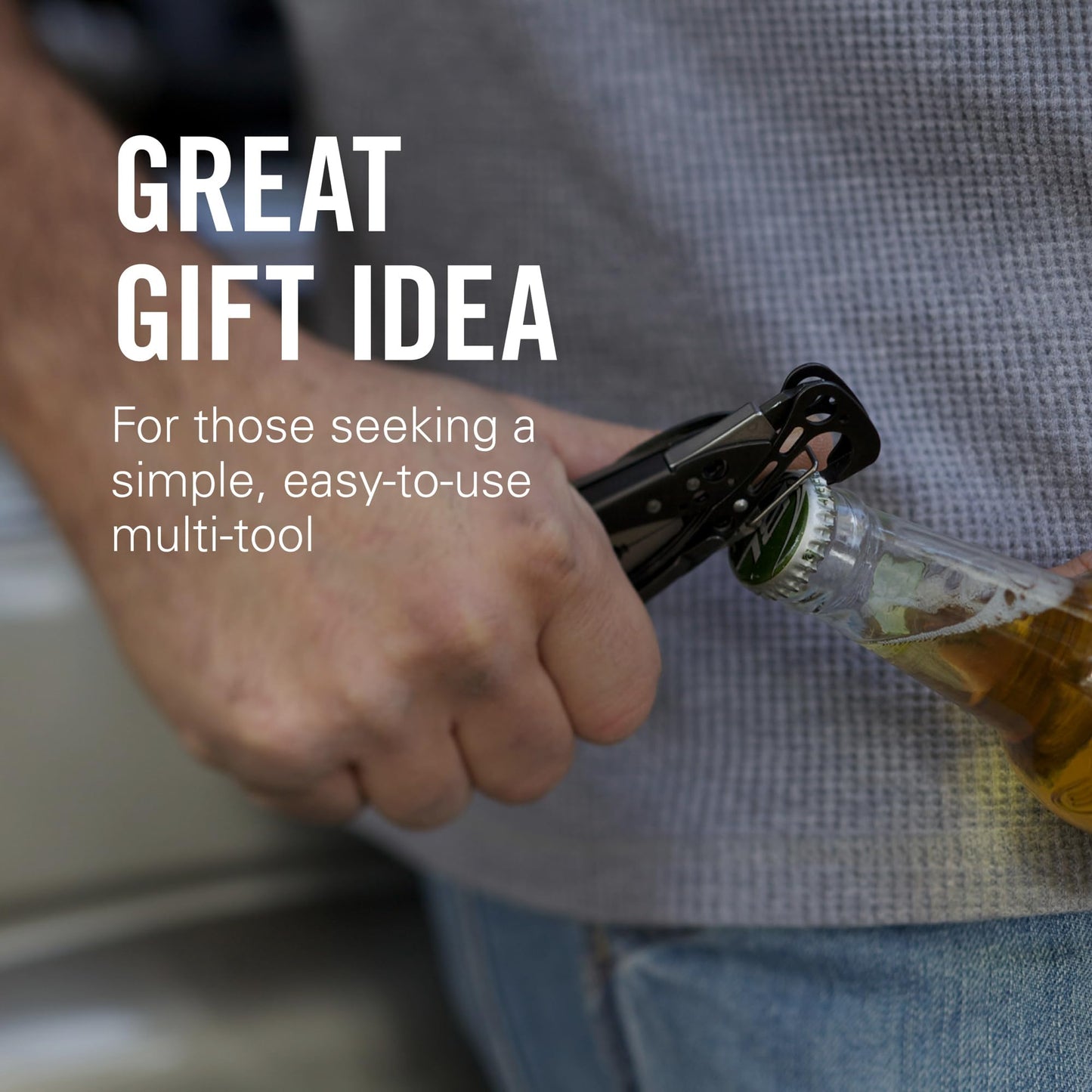 LEATHERMAN, Skeletool CX, 7-in-1 Lightweight, Minimalist Multi-Tool for Everyday Carry (EDC), Home, Garden & Outdoors, Black & Silver