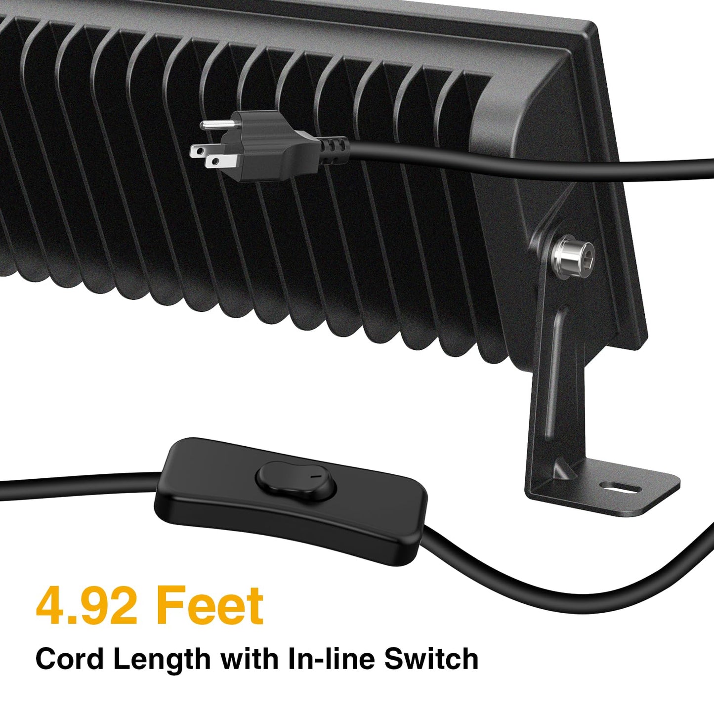 Onforu 100W LED Shop Lights 2-Pack, 14000lm Ultra Bright Daylight Work Lights, IP66 Waterproof Garage, Warehouse & Workshop Lighting