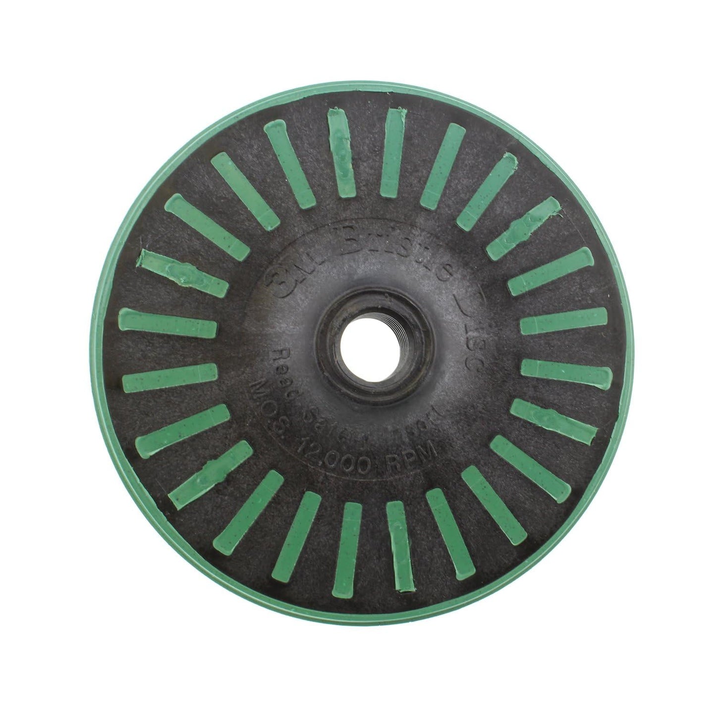 3M Abrasive 048011-24241 Scotch-Brite Bristle Discs, 4 1/2", 50 RPM and 12,000 RPM, Green