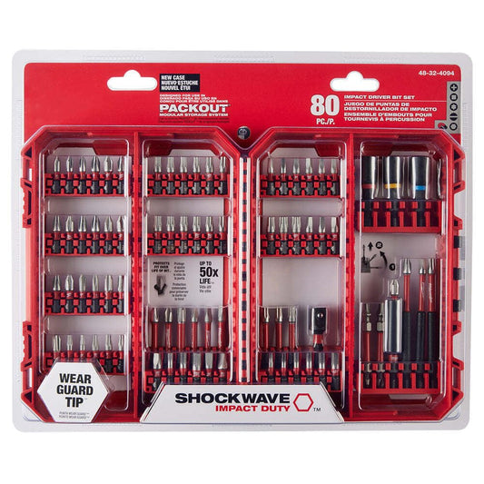 48-32-4094 for Milwaukee Shockwave Impact Duty Driver Bit Set - 80 PC X3