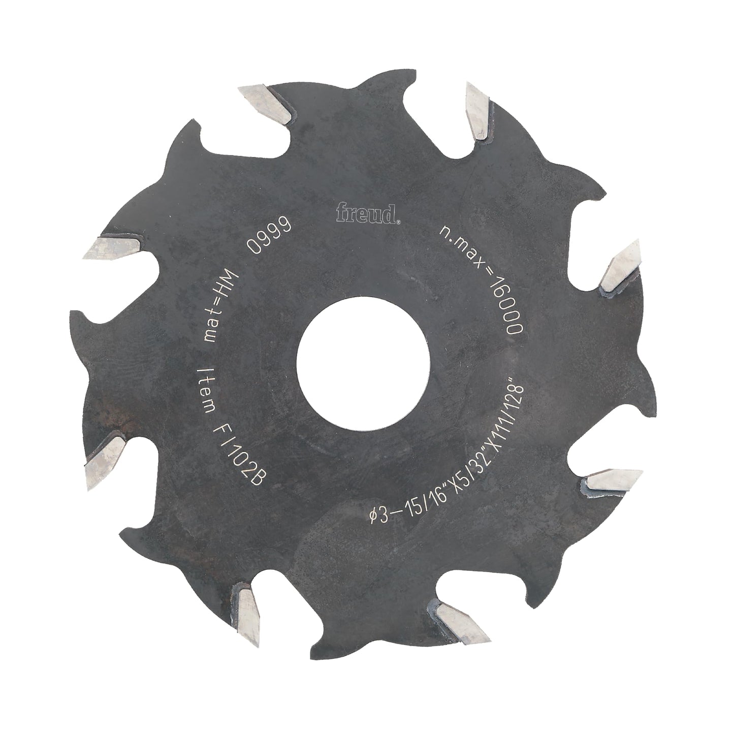 Freud FI102: 4" 8-Tooth Replacement Blade for JS100, JS102 or Similar Biscuit Joiner