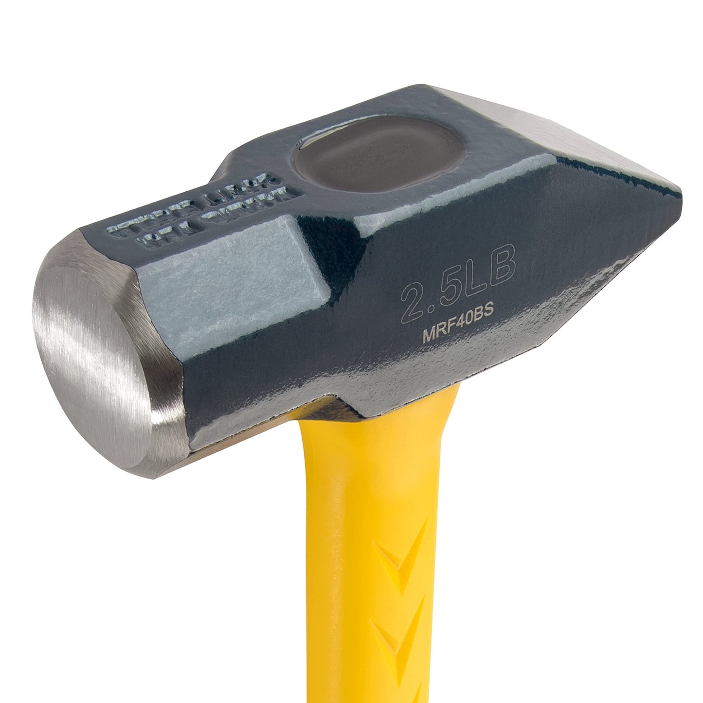 ESTWING Sure Strike Blacksmith's Hammer - 40 oz Metalworking Tool with Fiberglass Handle & No-Slip Cushion Grip - MRF40BS