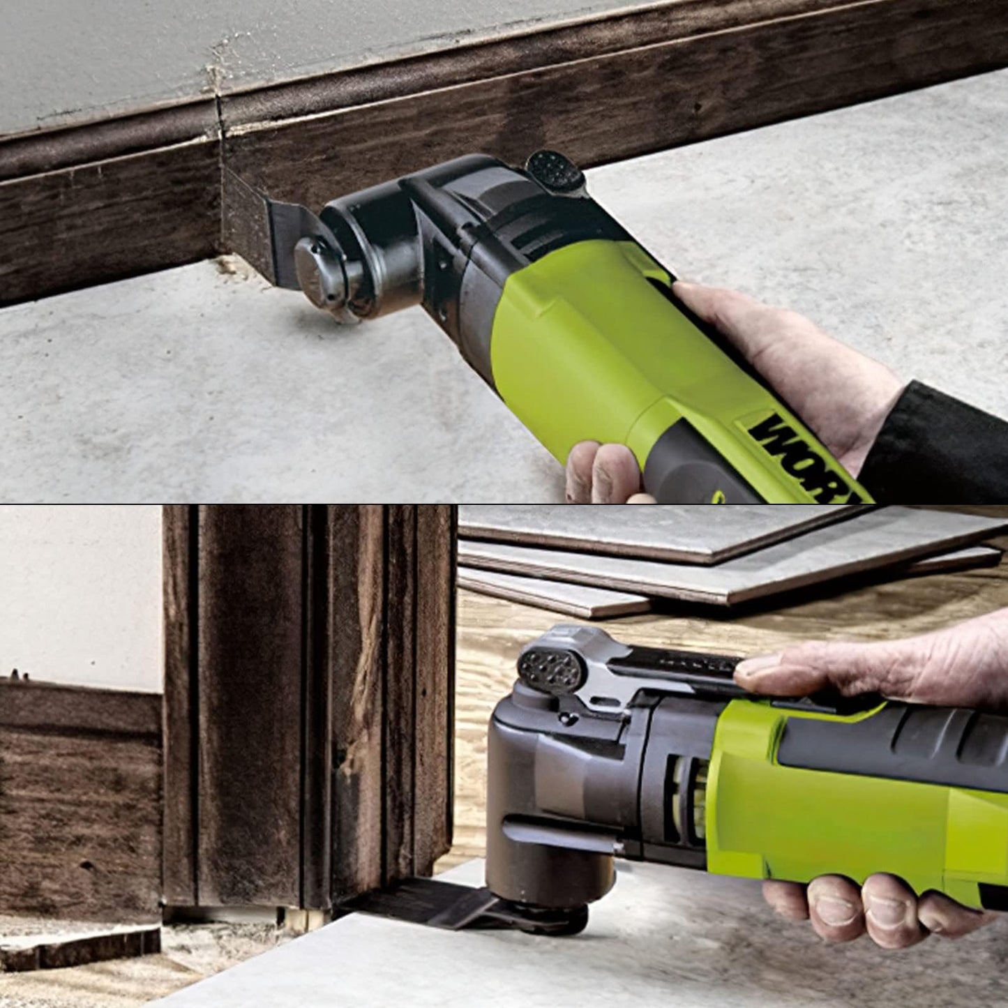 TrivdPro 100PCS Oscillating Tool Blades, Universal Multitool Saw Blades for Wood, Compatible with DeWalt, Milwaukee, Ryobi, Bosch, Rockwell