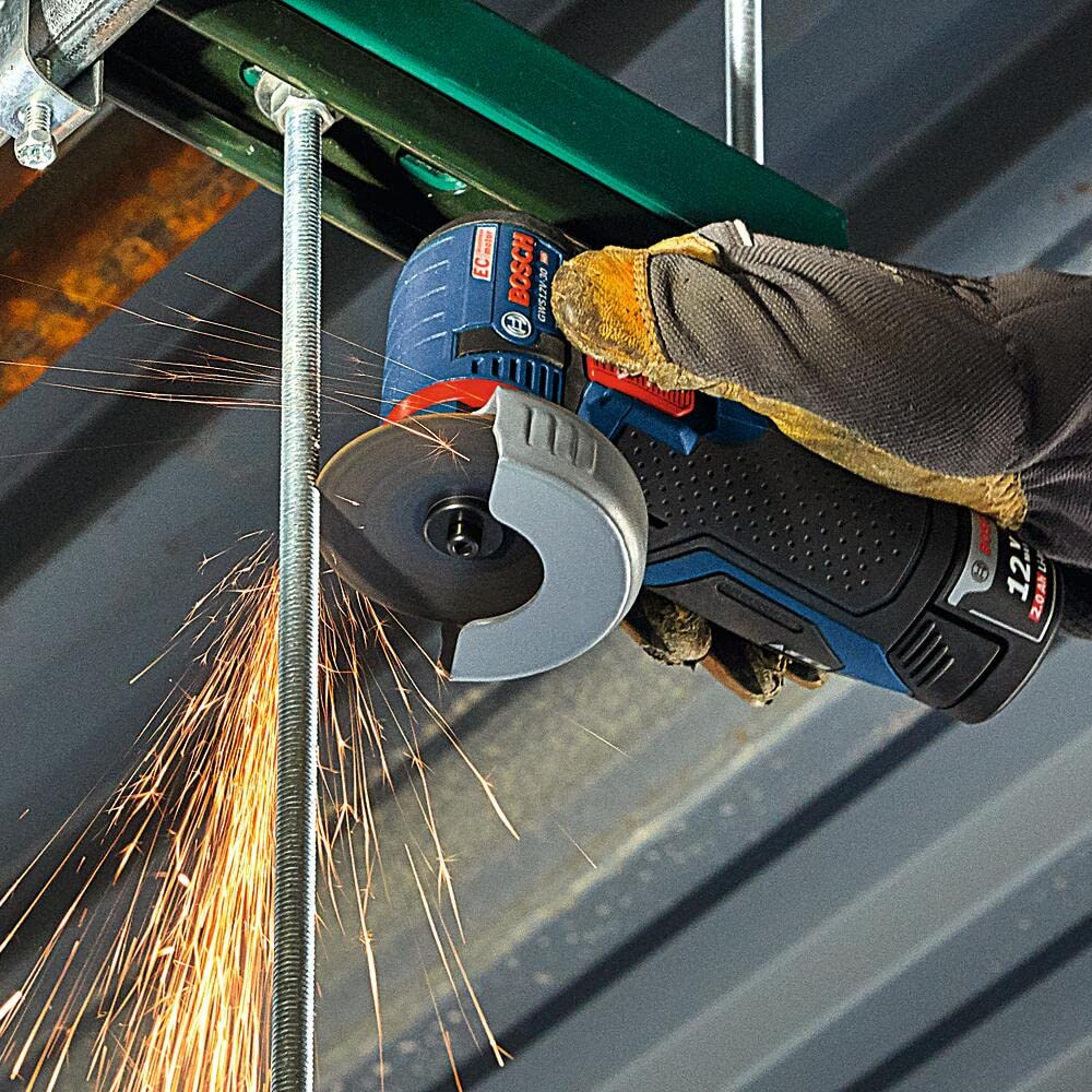 BOSCH CMW300 3 In. Carbide Multi-Wheel Compatible with 3/8 In. Arbor for Applications in Cutting Wood, Wood with Nails, Plastic, Plaster