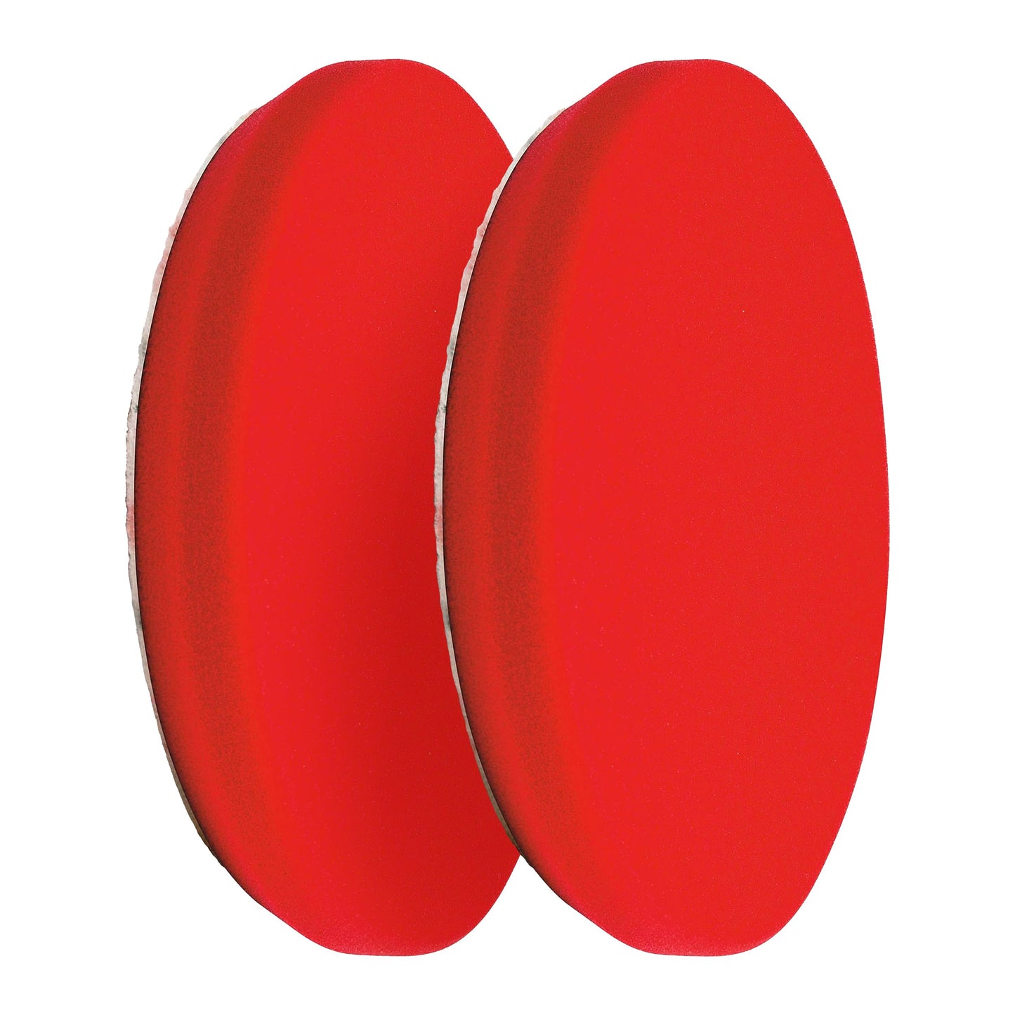 Griot's Garage 6.5” Red Foam Waxing Pads for Car Detailing, Polishing and Buffing Pads for Use with Waxes and Sealants, 10624, Set of 2