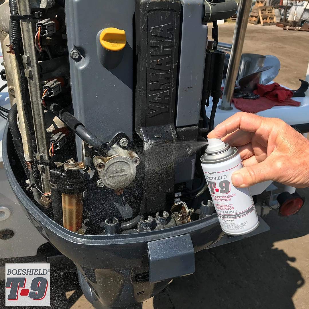 BOESHIELD T-9 Rust & Corrosion Protection/Inhibitor and Waterproof Lubrication, 12 oz.