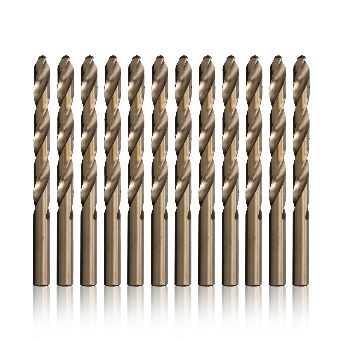 Drill America DWDCO30P12 #30 Cobalt Drill Bit (Pack of 12), DWDCO Series