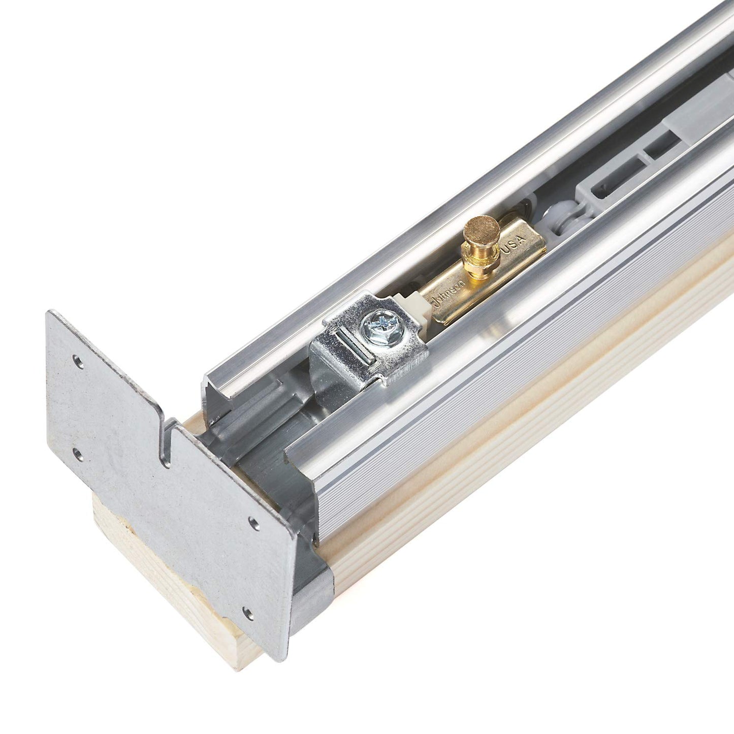 Johnson Hardware 1500 Soft Close Series Commercial Grade Pocket Door Frame for 2x4 Stud Wall (32 inch x 80 inch)