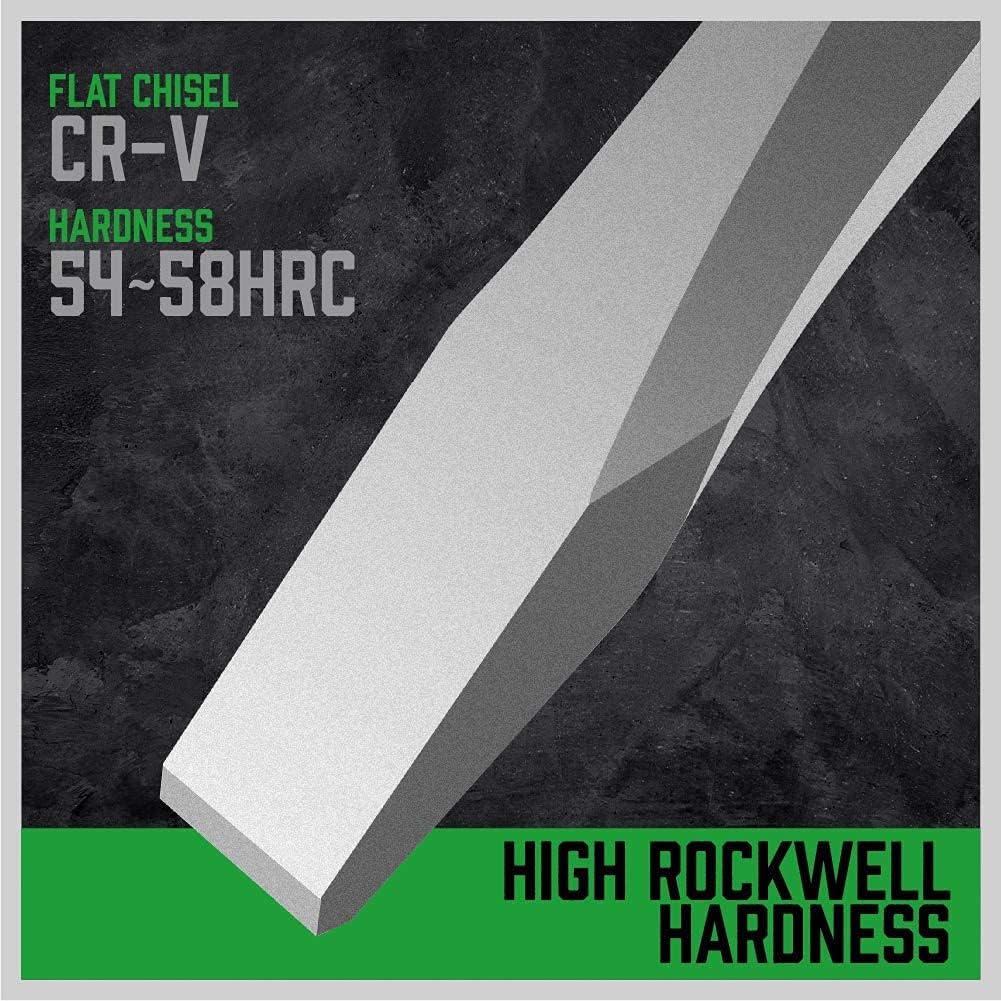 16-Piece Precision Punch & Chisel Set - Taper Punch, Pin Center Punch, Cold Chisels & Gauge for Versatile Applications