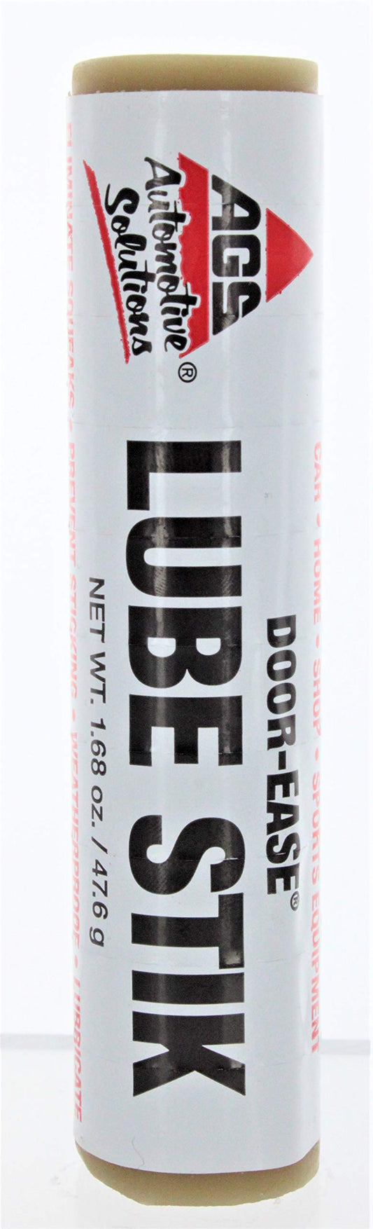 AGS Door-Ease Lubricant Stick 1.68oz – No-Mess, Weatherproof, Wear-Resistant, Multi-Purpose Automotive & Home Use