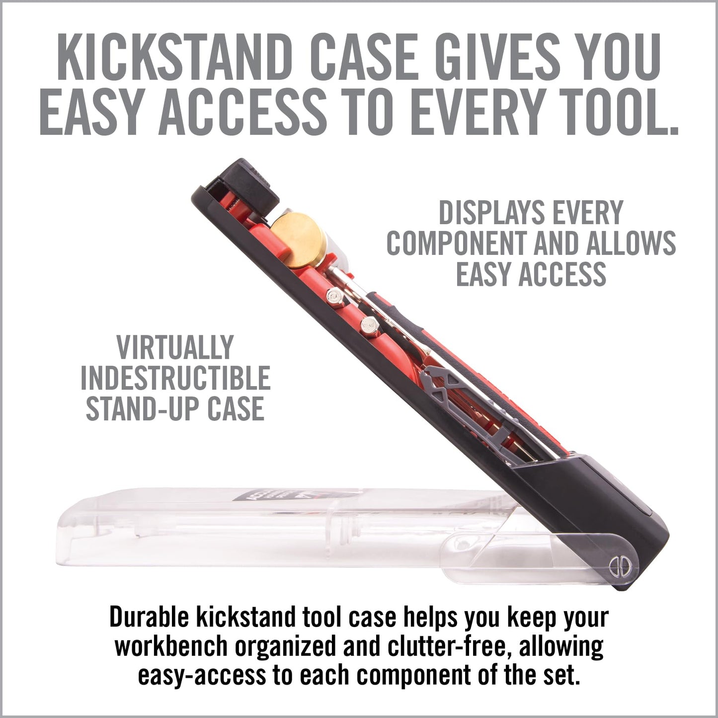 Real Avid Gunsmithing Hammer & Punch Tool Kit – Small Hammer with 4 Tips, Flat Tip Punch, Non-Marring Pin Starter Tool