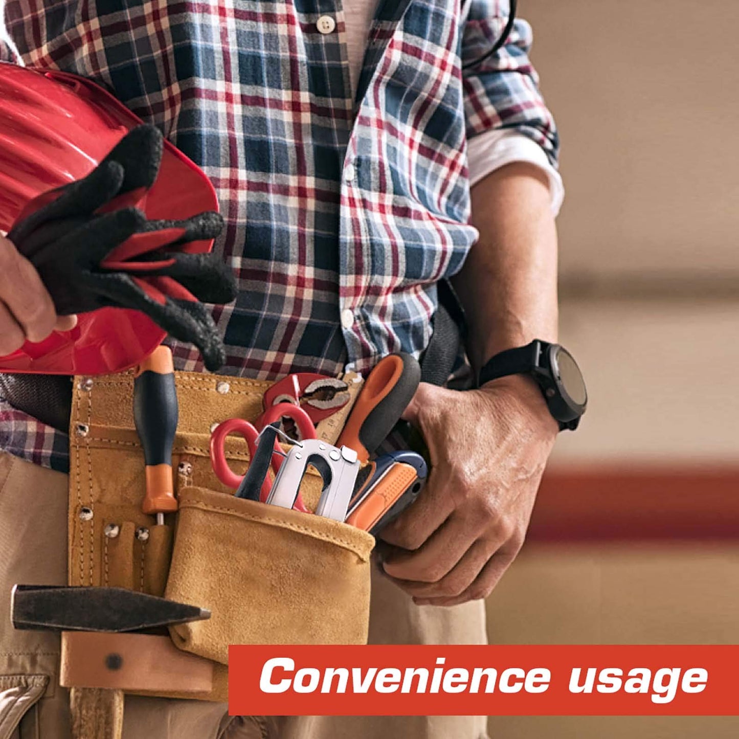 NEU MASTER 3-in-1 Heavy Duty Manual Staple Gun with Remover & 2000 Staples for Upholstery, Carpentry, Furniture, DIY, Decoration