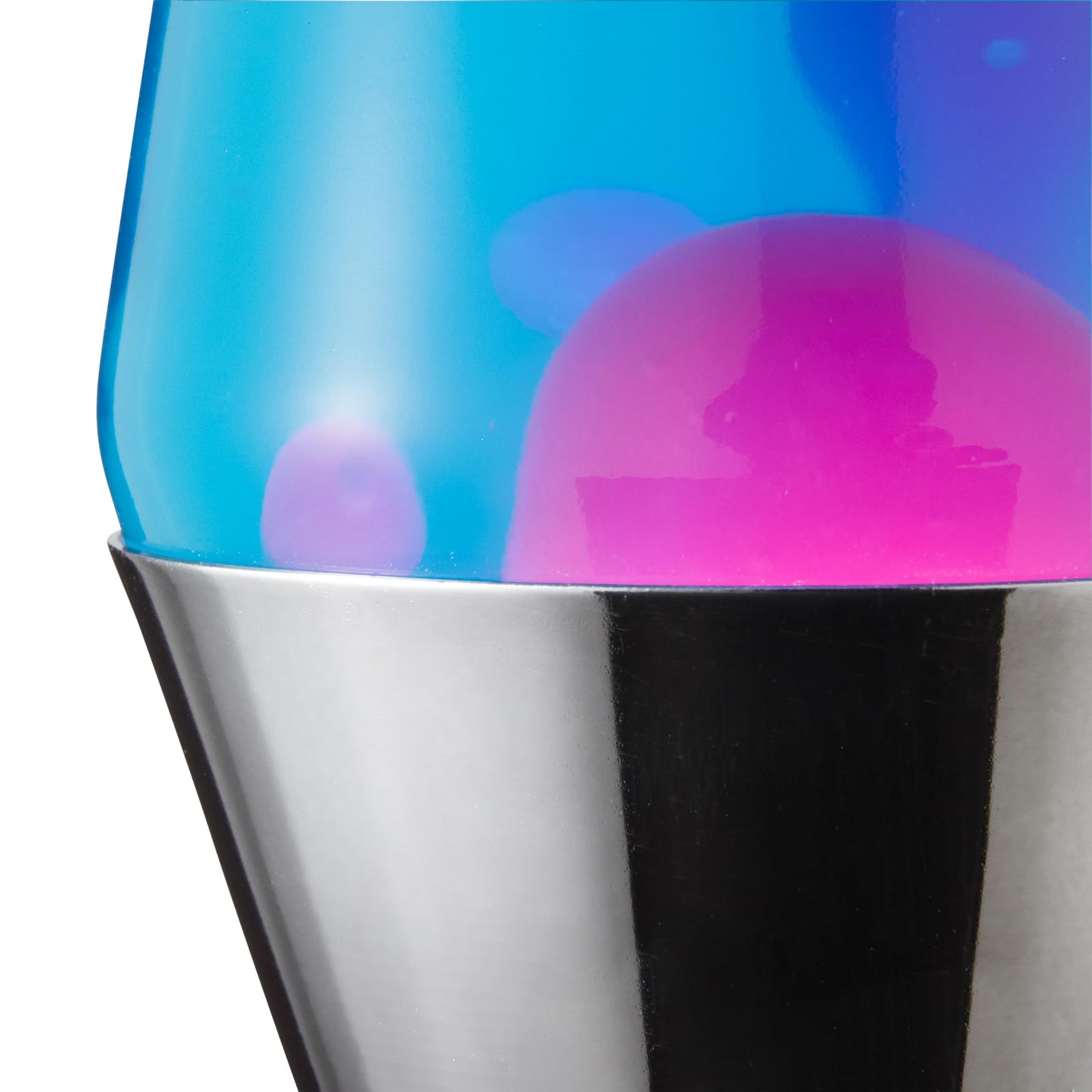The Original Lava® Lamp - 14.5" Techno Chrome - Classic Liquid Motion Lamp - Pink Lava and Blue Liquid - Item #2097 (Amazon Exclusive)