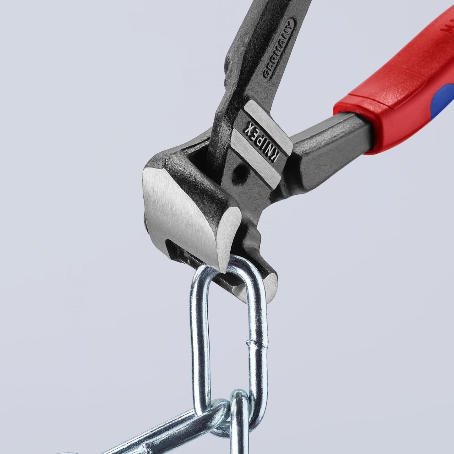 KNIPEX - 62 02 200 Tools - High Leverage Bolt End Cutting Nippers, Multi-Component (6102200)