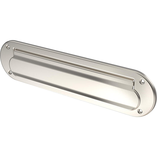 Franklin Brass Derby Mail Slot for Door in Satin Nickel HHMSL-SN-U