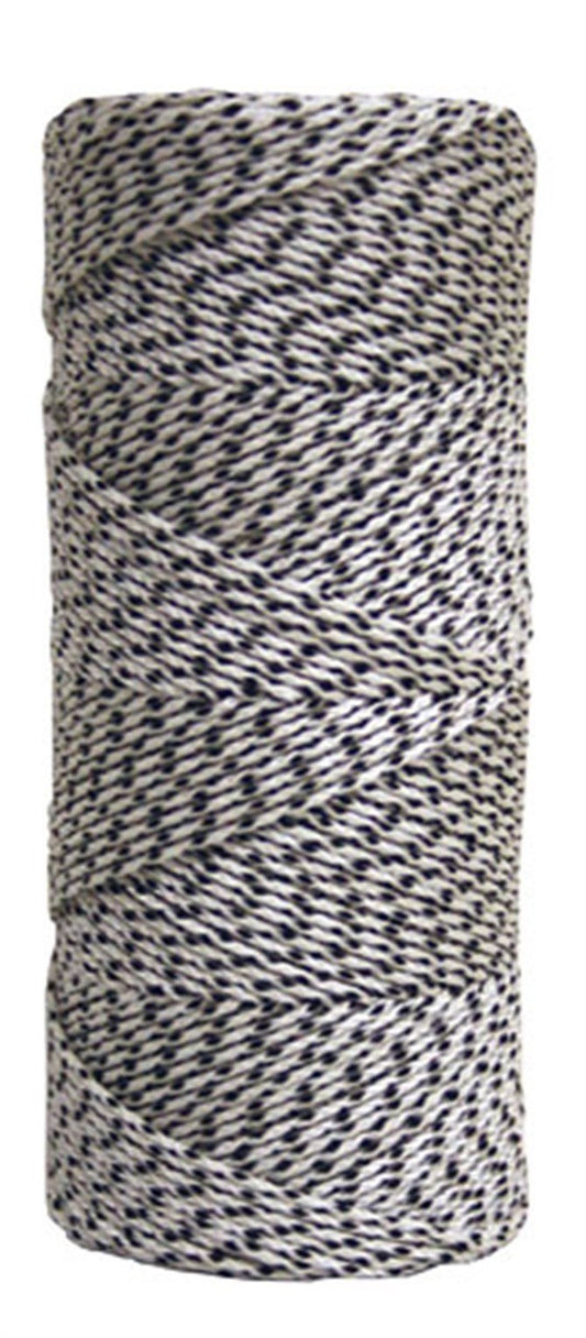 Kraft Tool BC352 Premium Professional Bonded Braided Masons Line with 500-Feet Tube, White/Black, One Size