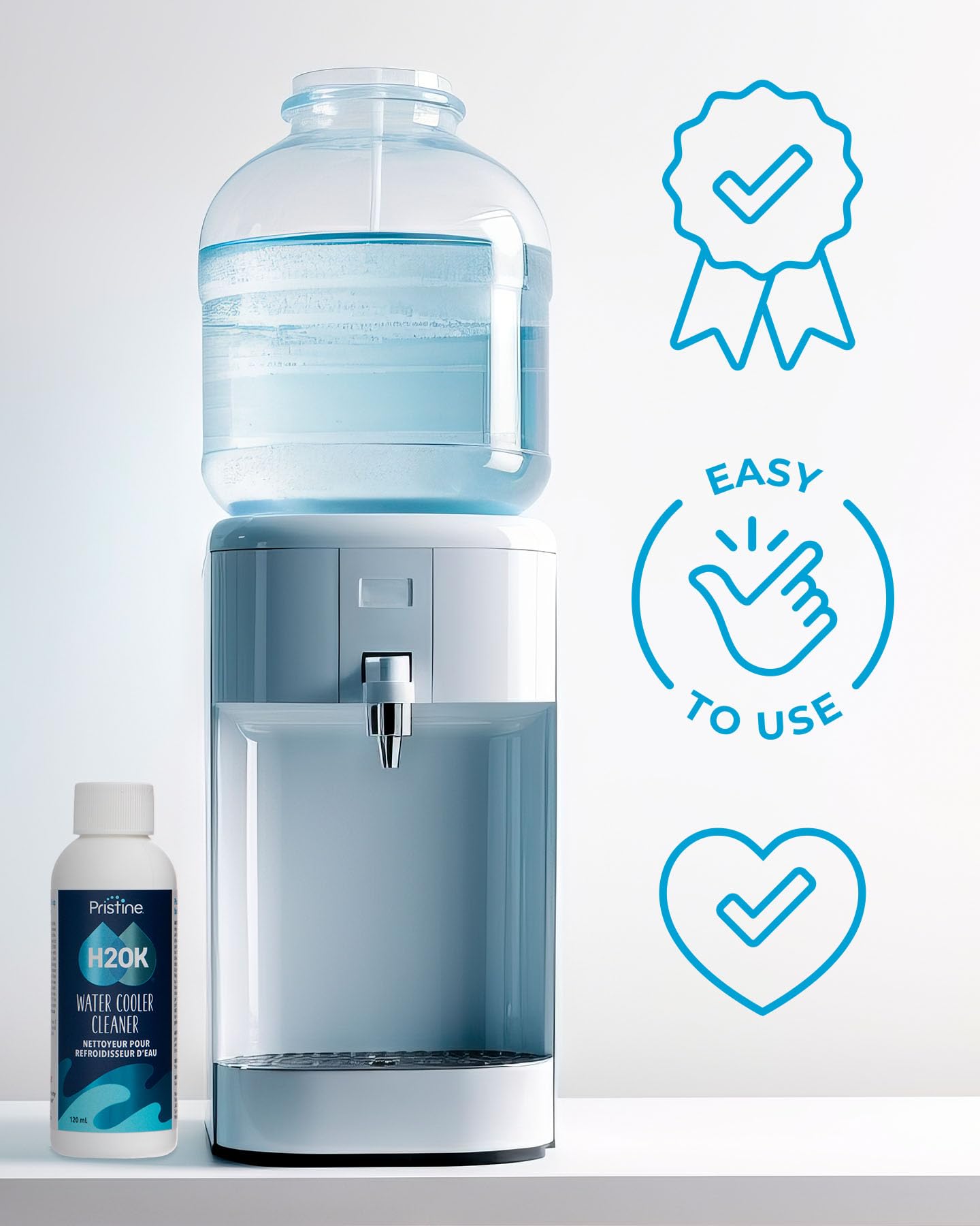 H2OK Water Cooler Cleaner