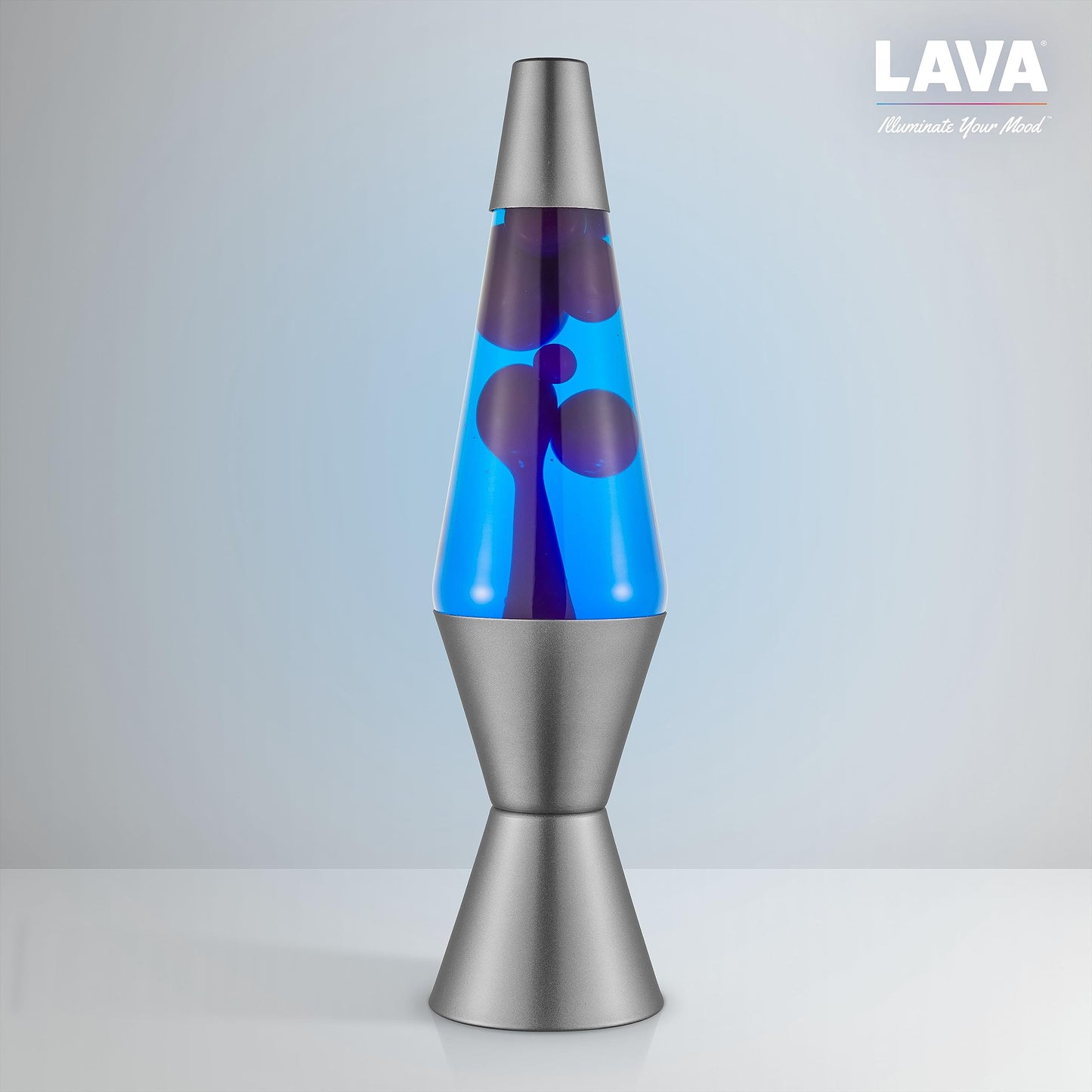 Lava® Lamp - 14.5" Cosmic Wave - The Original Motion Light - Purple Wax and Blue Liquid - Item #2633 (Amazon Exclusive)