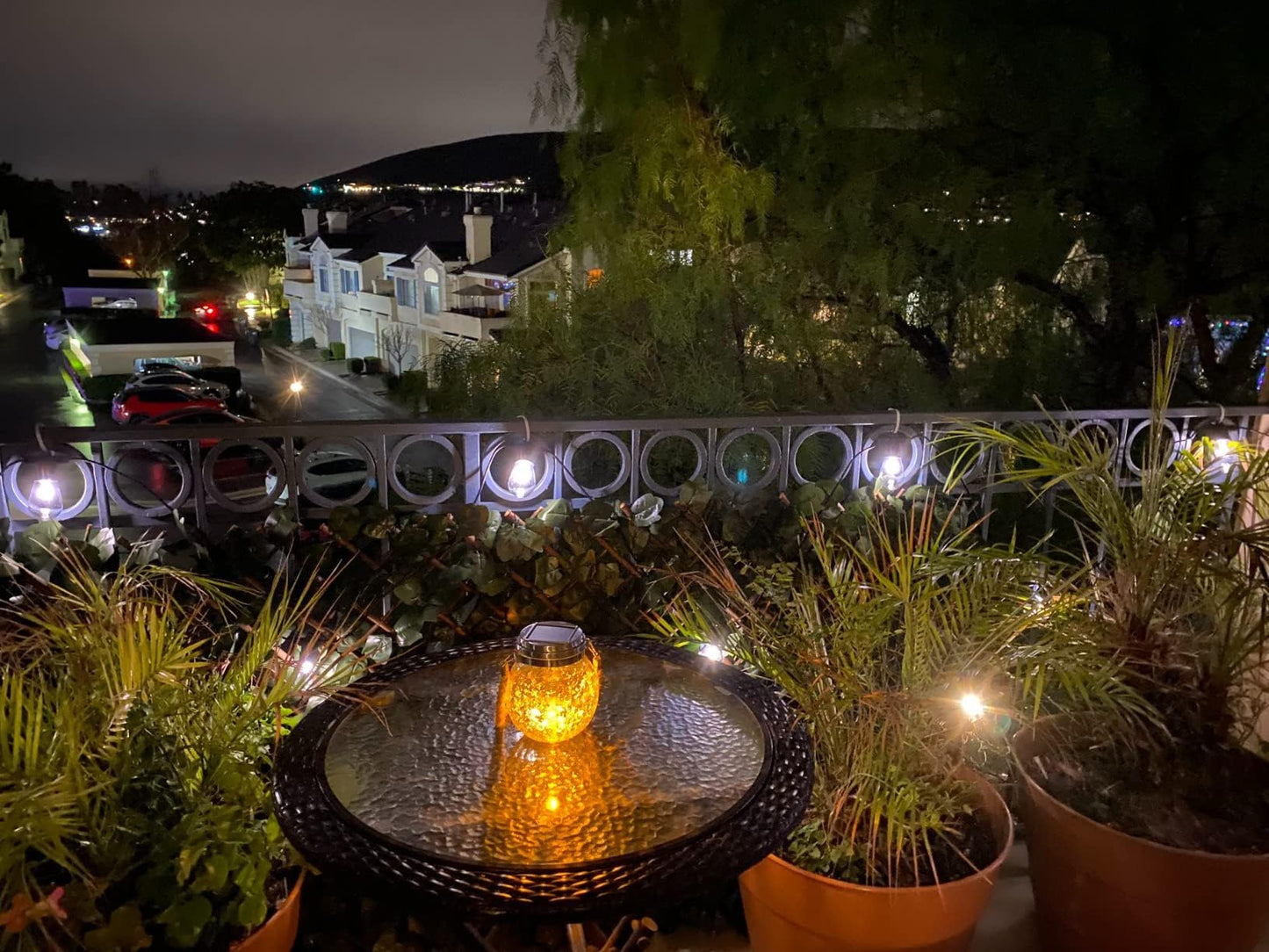 Brightech Ambience Pro 27ft Solar Outdoor String Lights - 12 Shatterproof LED Edison Bulbs, Waterproof Patio/Porch Lighting, Soft White