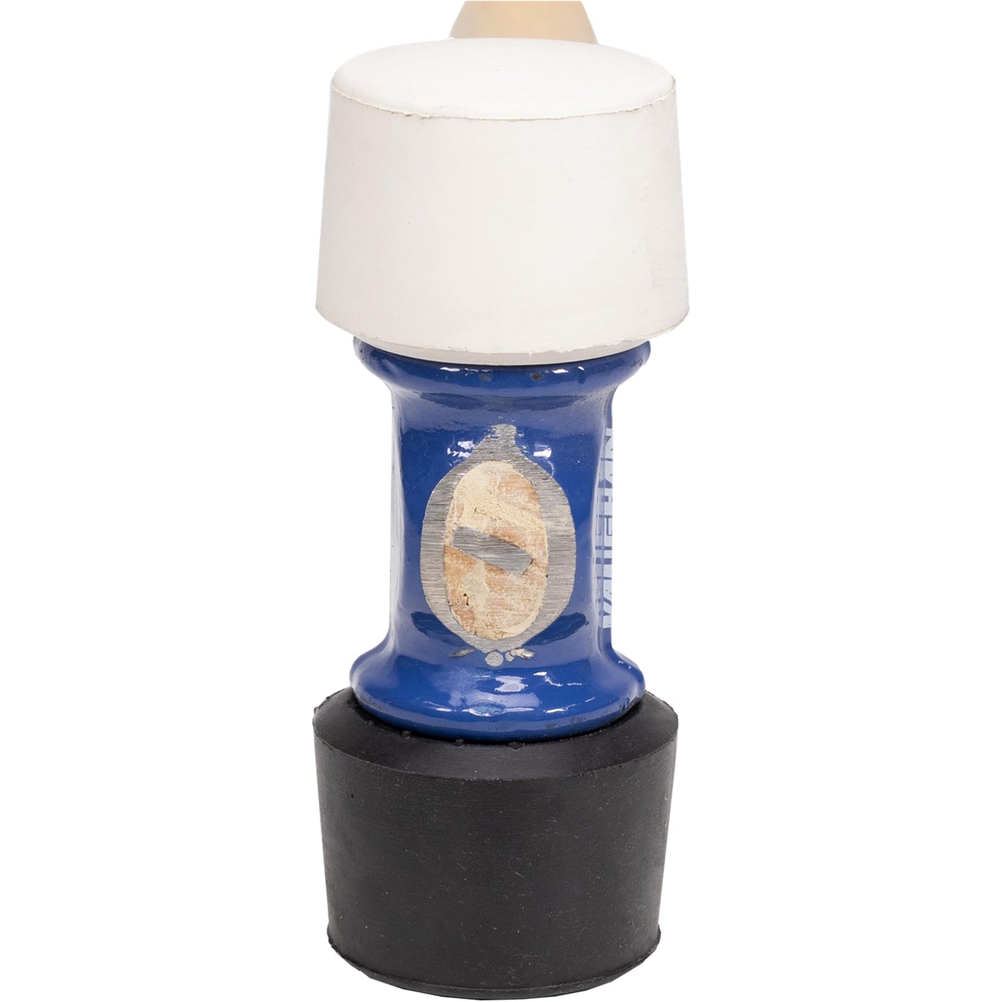 VAUGHAN 24 oz Soft Face Rubber Mallet, Made In The USA, White And Black, RM24, VN19510