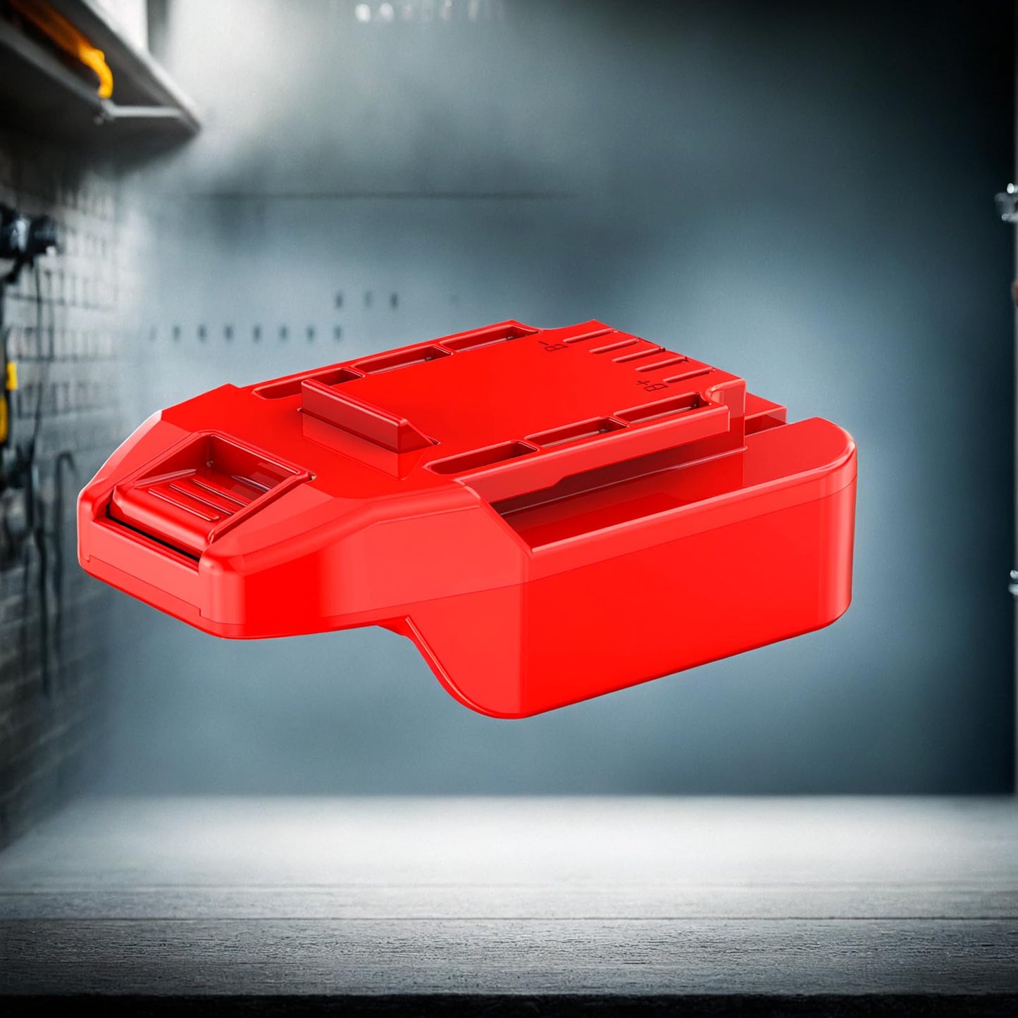 Adapter Upgrade for Bauer 20v Tools - Used for DeWalt 20v MAX Slider Li-Ion Batteries Installation and Power Supply - 1 Adapter Only