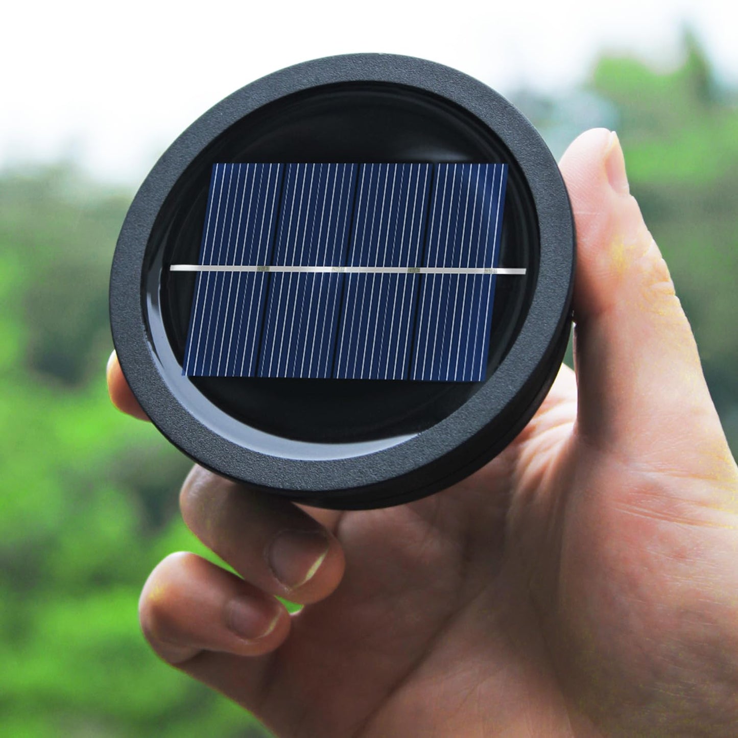 2 Pack Solar Light Replacement Tops, Waterproof Solar Lantern Replacement Parts for Outdoor Hanging Lanterns, Garden Patio DIY Table Lights