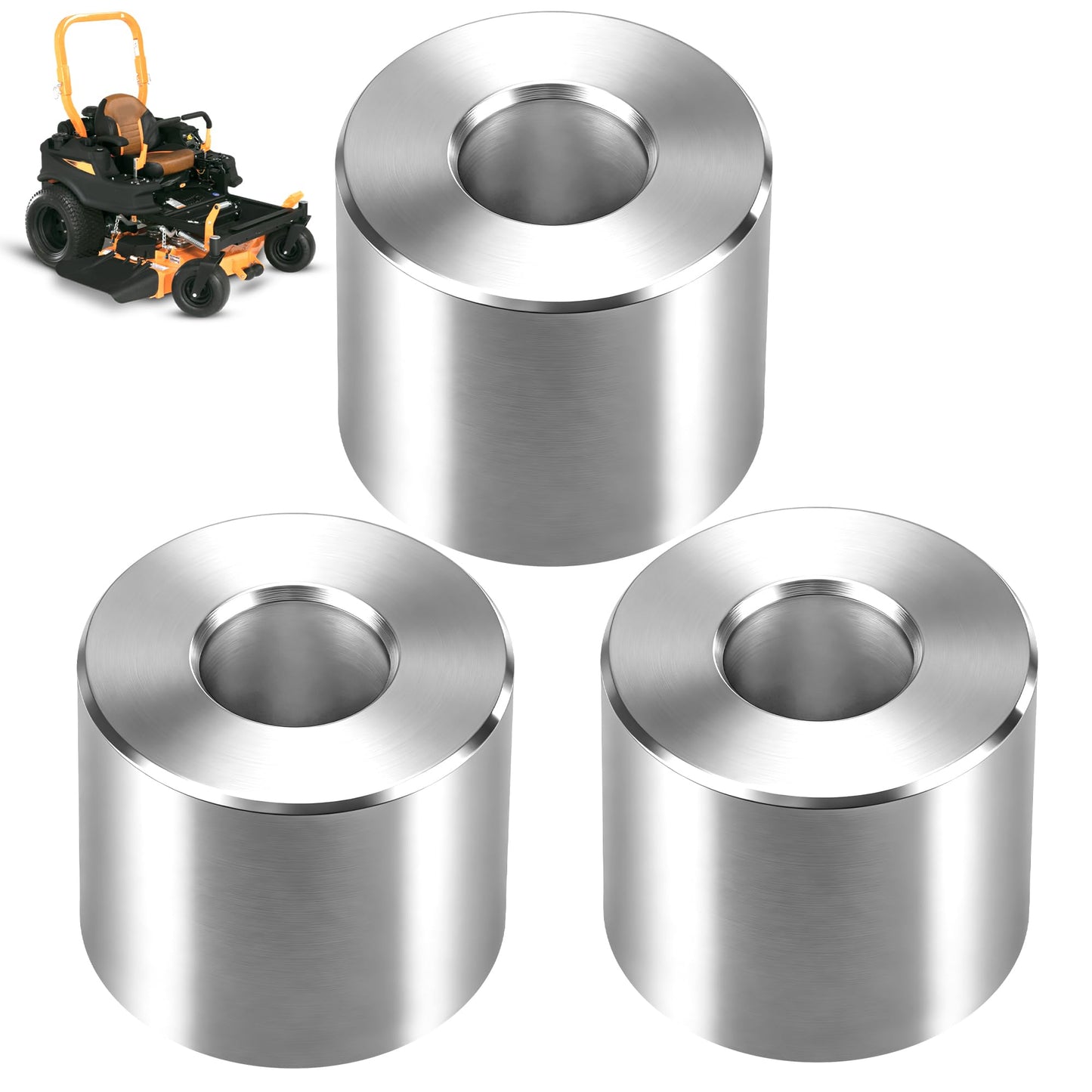 HTJYMY 3-Pack 43590 Bottom Spindle Spacer for 42"-61" SC-AG Lawn Mowers, Fits SCR42-25CH, SCR48-25CH, SCR52-25CH, Replaces 1003-21