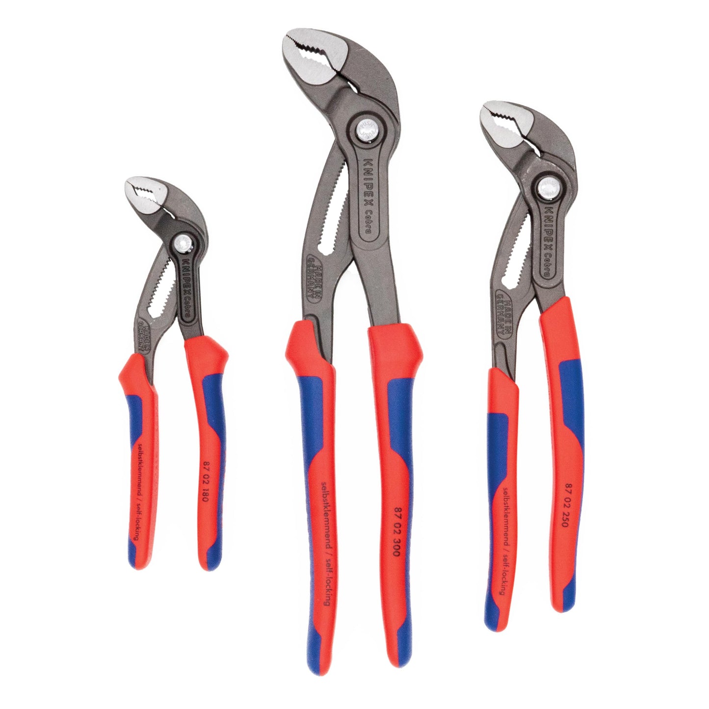 KNIPEX - 9K 00 80 05 US Tools - 3 Piece Multi-Component Cobra Set (7, 10, & 12) (9K008005US)