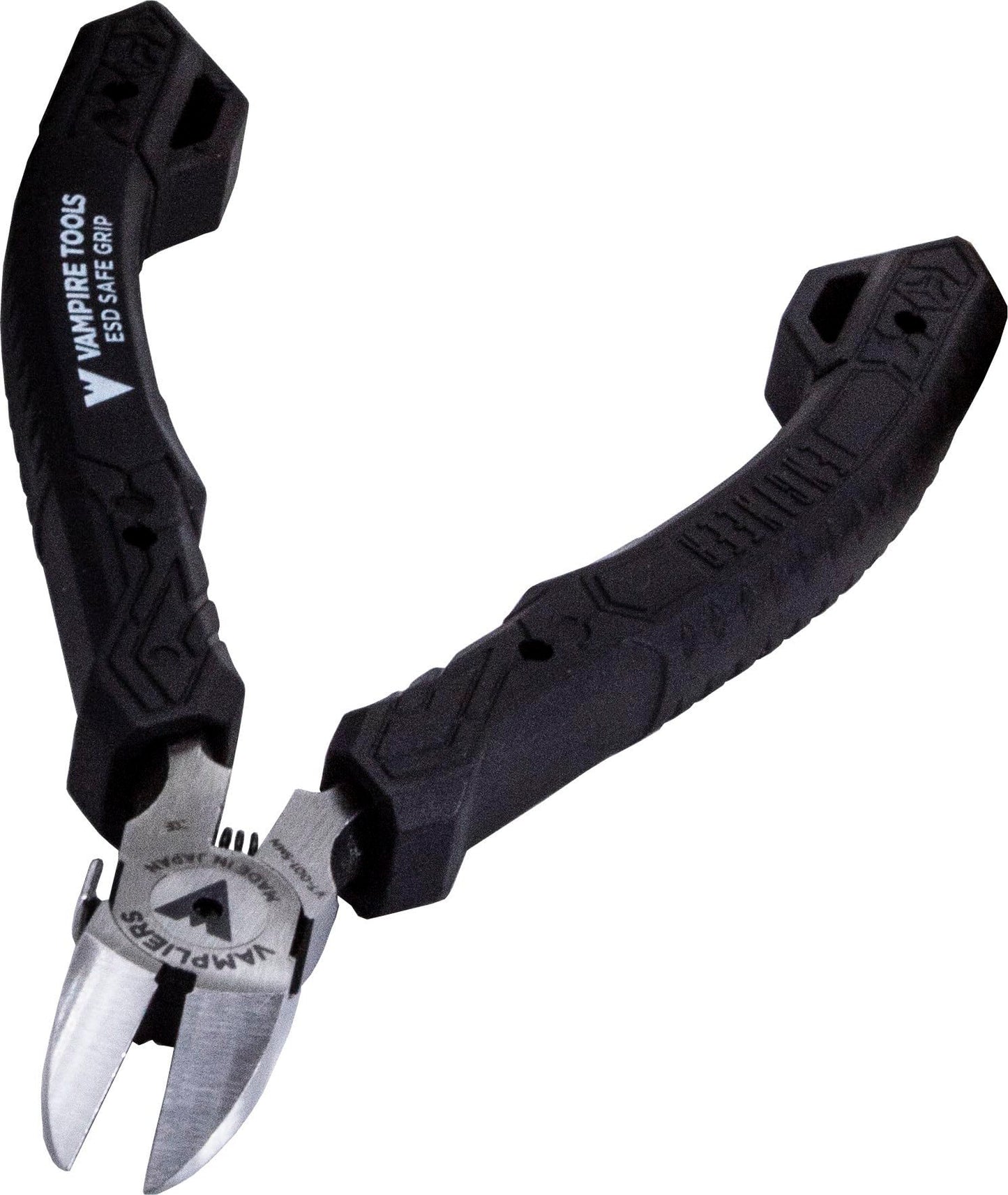VAMPLIERS 4.75" Precision Flush Cutters, Made in Japan, Professional Mini Side Cutting Pliers for Circuit Board, Wire Cutting & Electronics Repair
