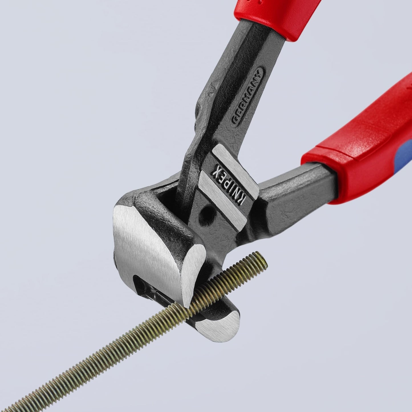 KNIPEX - 62 02 200 Tools - High Leverage Bolt End Cutting Nippers, Multi-Component (6102200)