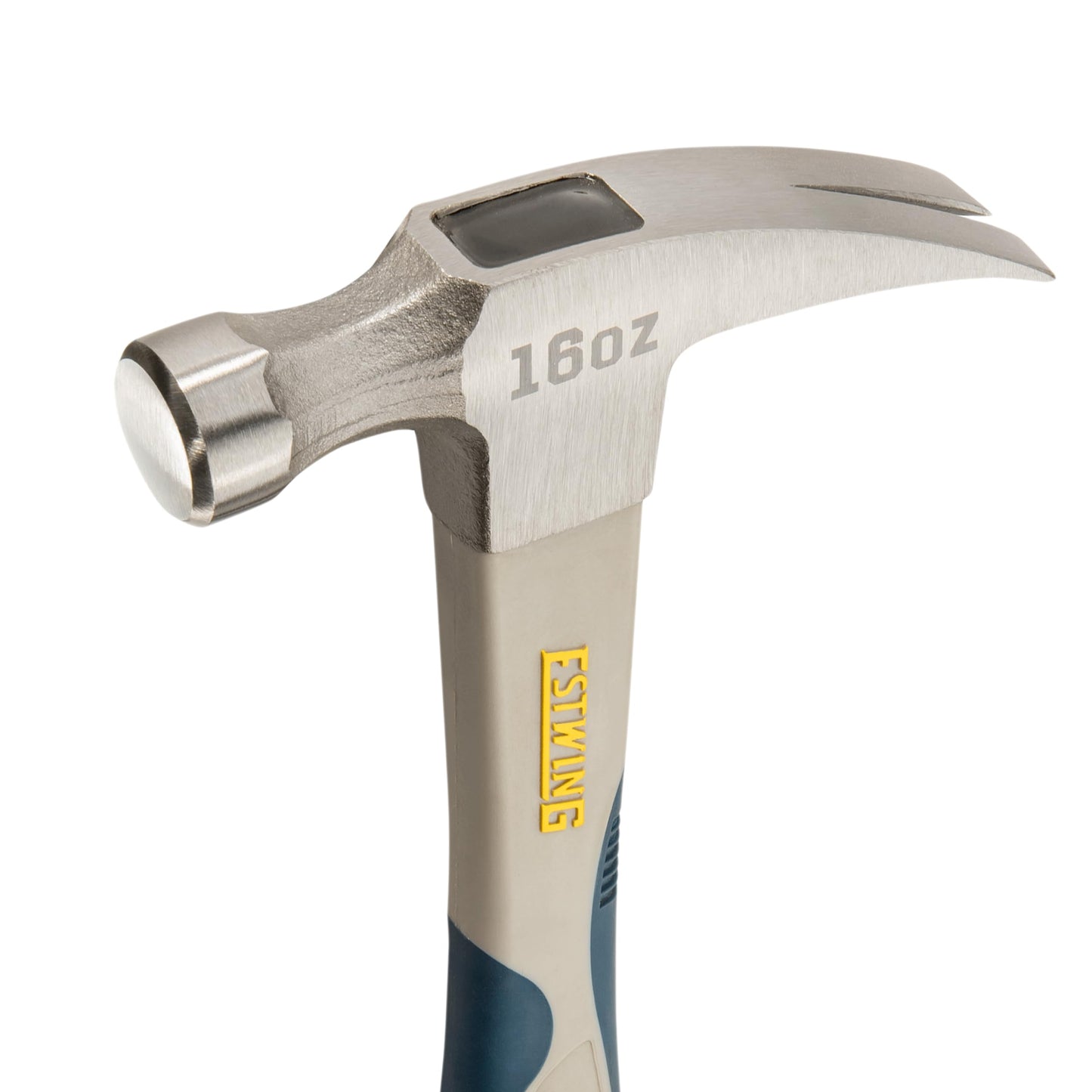 ESTWING Sure Strike Hammer - 16 oz Rip Claw Hammer with Smooth Face & Carbon Fiber Handle - SSCF16S