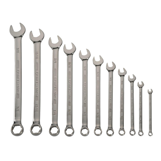 CRAFTSMAN OVERDRIVE 11-Piece Standard (SAE) Wrench Set (CMMT87711)