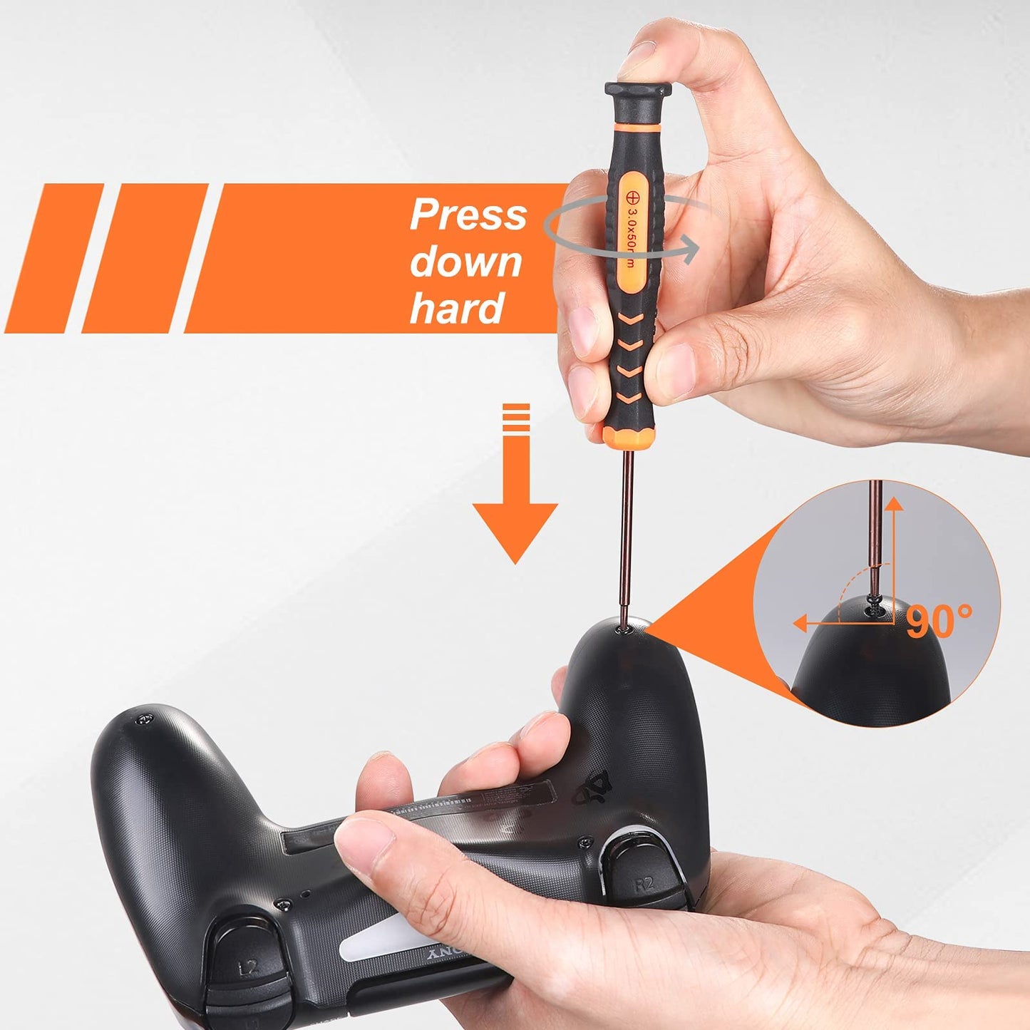 JOREST PS5/PS4 Cleaning & Repair Tool Kit – PH00/PH0/PH1 Phillips, T8 Torx Security Screwdrivers for PS3/4/5 Controllers, Console & Accessories