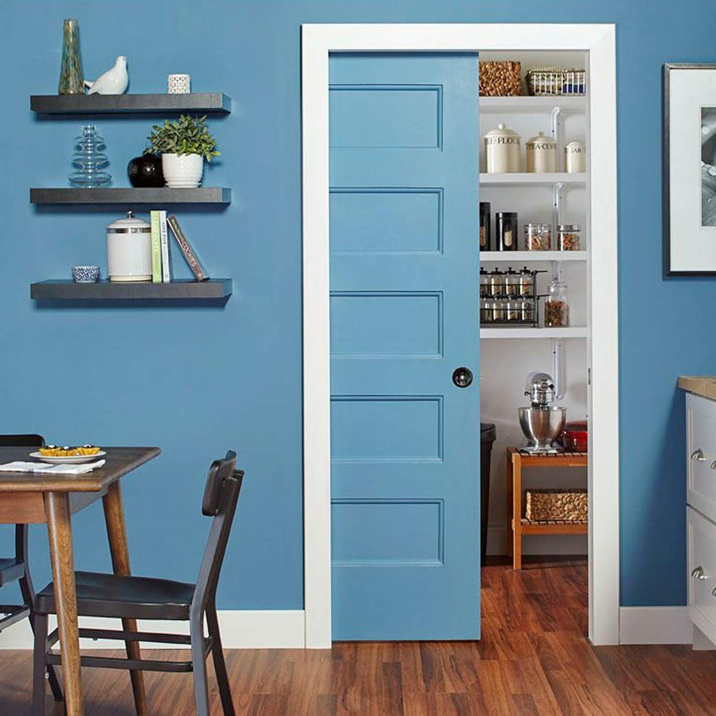 Johnson Hardware 1500 Soft Close Series Commercial Grade Pocket Door Frame for 2x4 Stud Wall (32 inch x 80 inch)