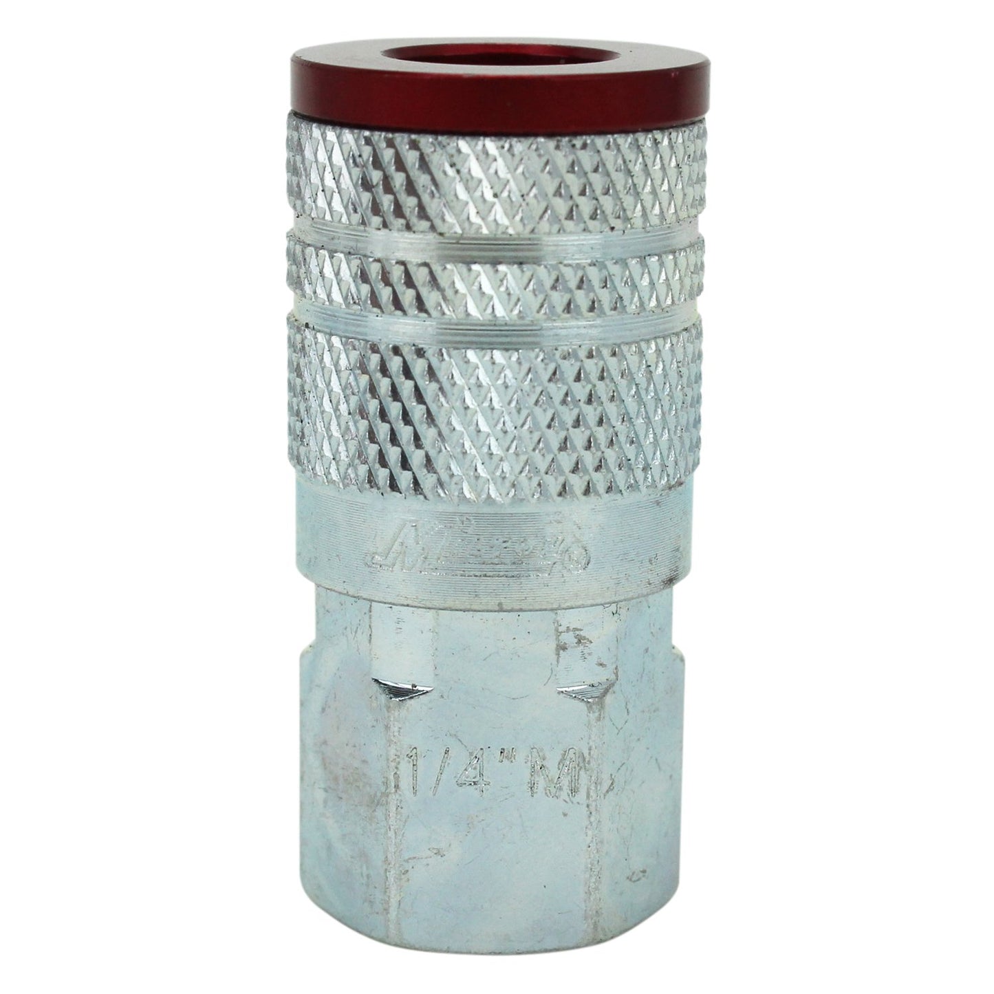 Milton "ColorFit by Milton Coupler & Plug Kit - (M-Style, Red) - 1/4"" NPT, (3-Piece)" (S-303MKIT)