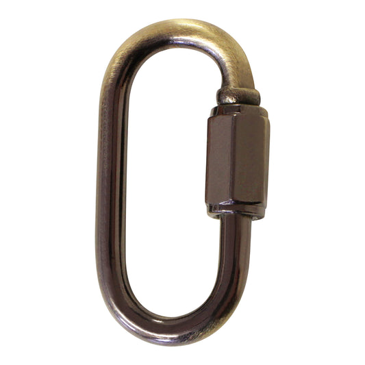 RCH Hardware QL-SS03-35 Stainless Steel Quicklink, 8 Gauge, Antique Brass (2 Pack)