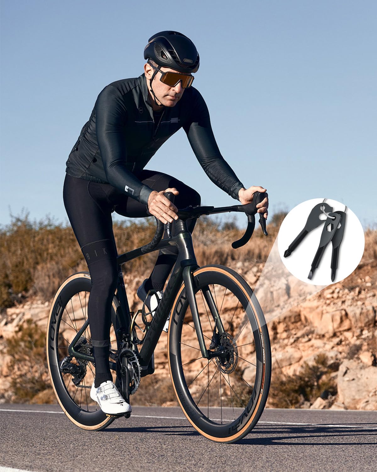 Valentine’s Day Gift for Him – 6-in-1 Keychain Screwdriver Bit Tool with Phillips, Slotted & Hex Wrench, Gift for Husband Boyfriend Dad