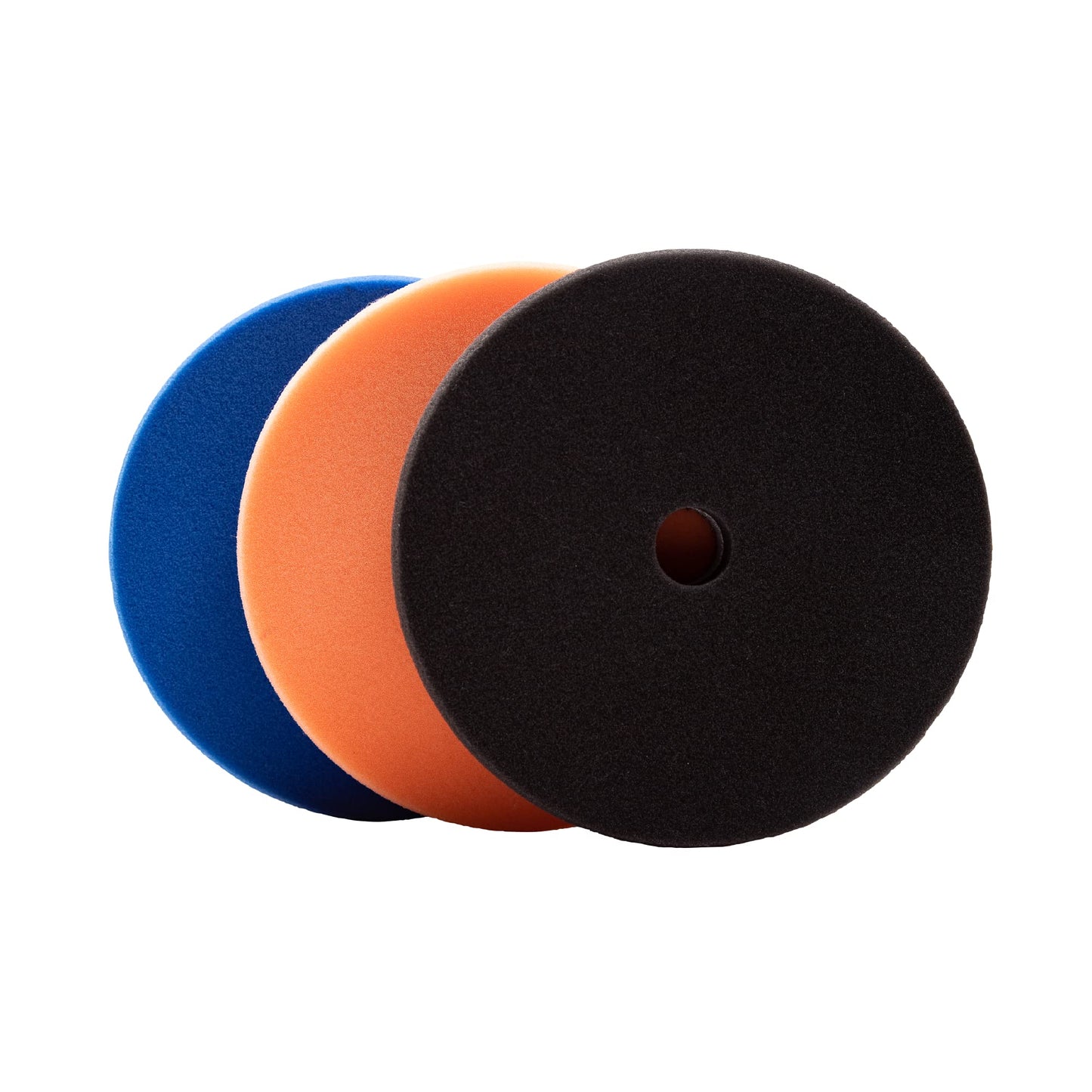 5.5" Lake Country HDO Foam Polishing Pads 3-Pack – Heavy Duty Orbital Pads with Tapered Edge for Car Polishing & Buffing