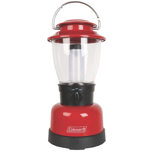 Coleman 700L LED Lantern with 4D Battery, Water & Impact-Resistant Lantern with Carry Handle, Lifetime LED Lights Never Need Replacing