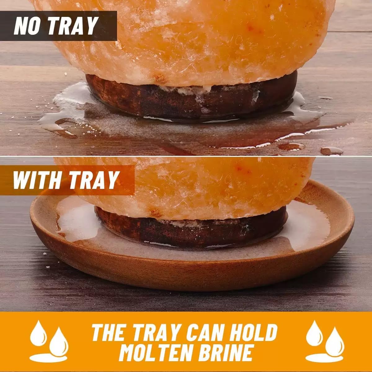 DXMKOP Himalayan Salt Lamp Replacement Cord with Gear Switch, E12 Socket Base, 6ft Cord & 6 Halogen Bulbs (6-Pack)