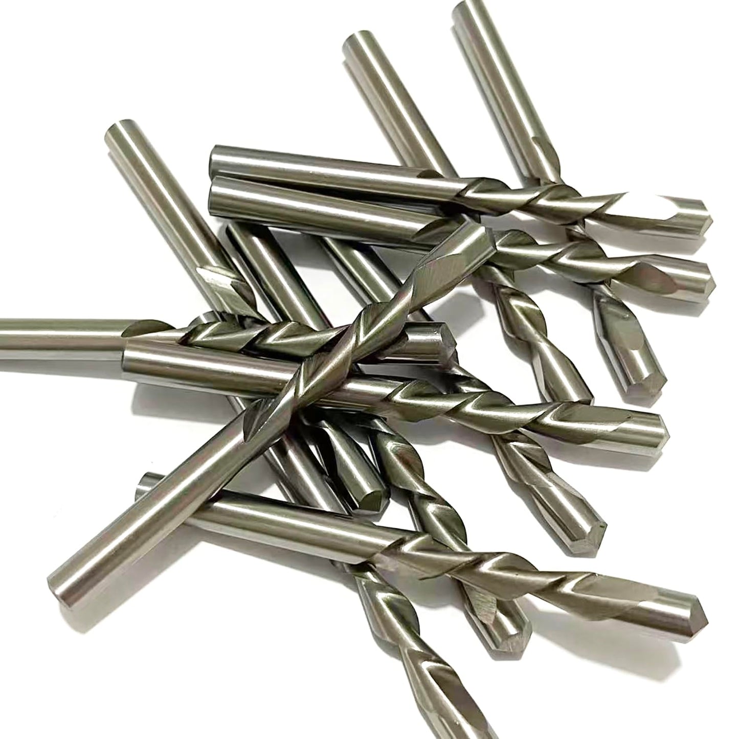 12-Piece 1/4" Drywall Cutting Drill Bits, HSS65(M2) Guide Point for Spiral Saw & Power Tools