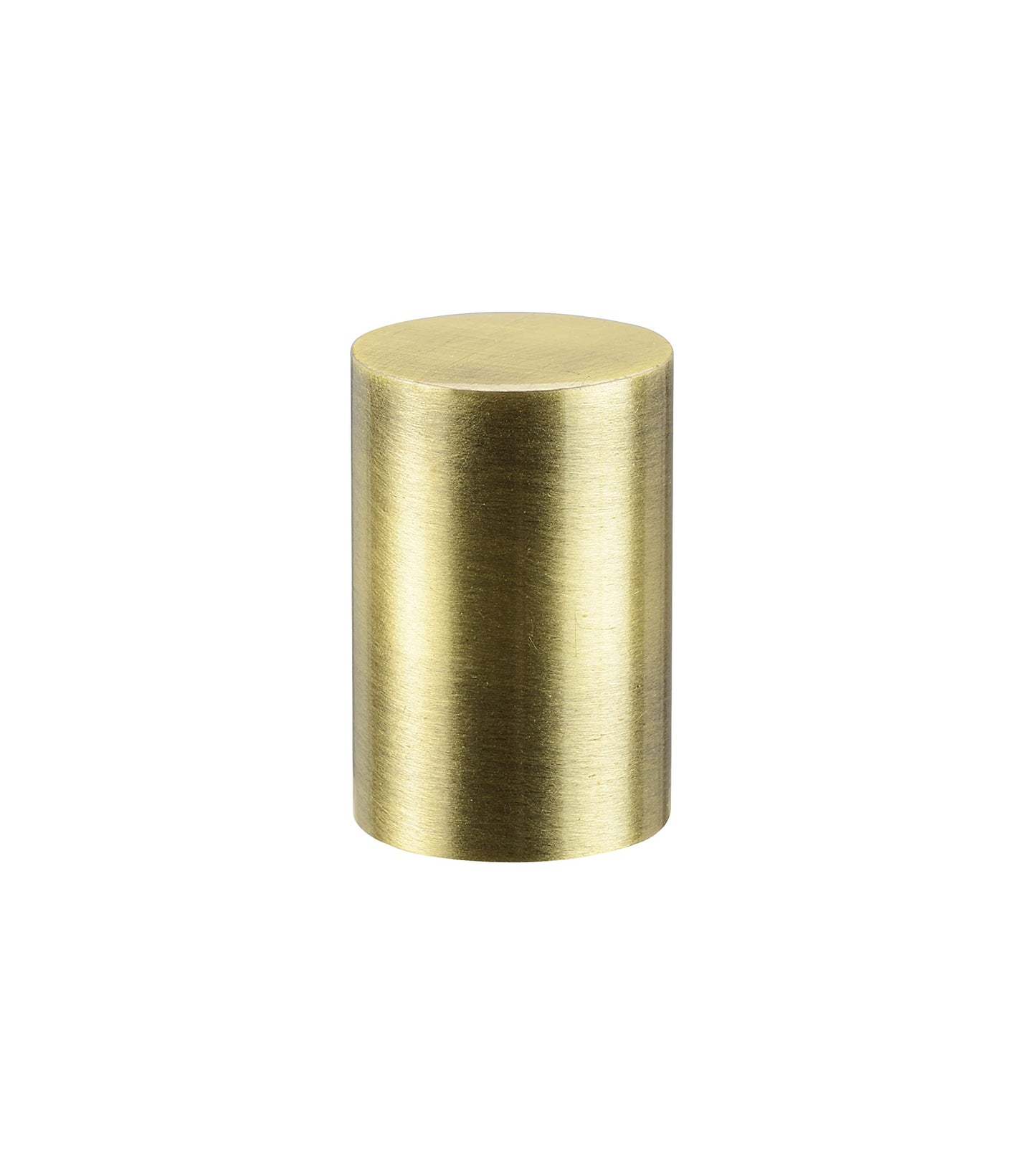 Aspen Creative 24019-42, Cylinder for Lamp Shade, Steel in Antique Brass Finish, 1-1/4" Height 2 Pack